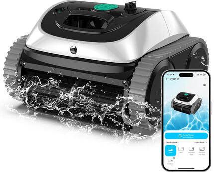 Robot piscine sans fil nettoyage fond, parois, ligne d'eau 150 min WYBOT OS800
