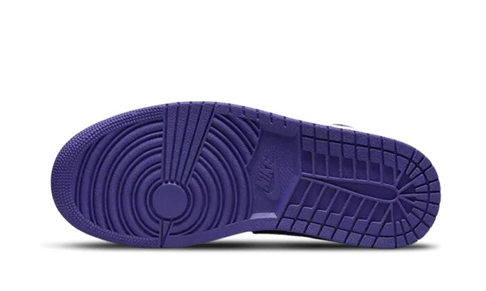 Chaussures - unisexe - air jordan 1 mid - noir/dark concord 3/3