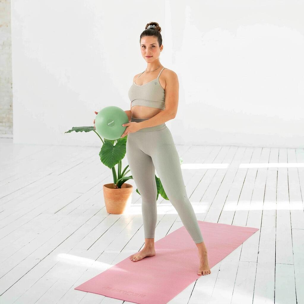 Pilates Home Studio Set – Komplettes Pilates Zubehör mit Ball, Ring & Gewichten 6/7