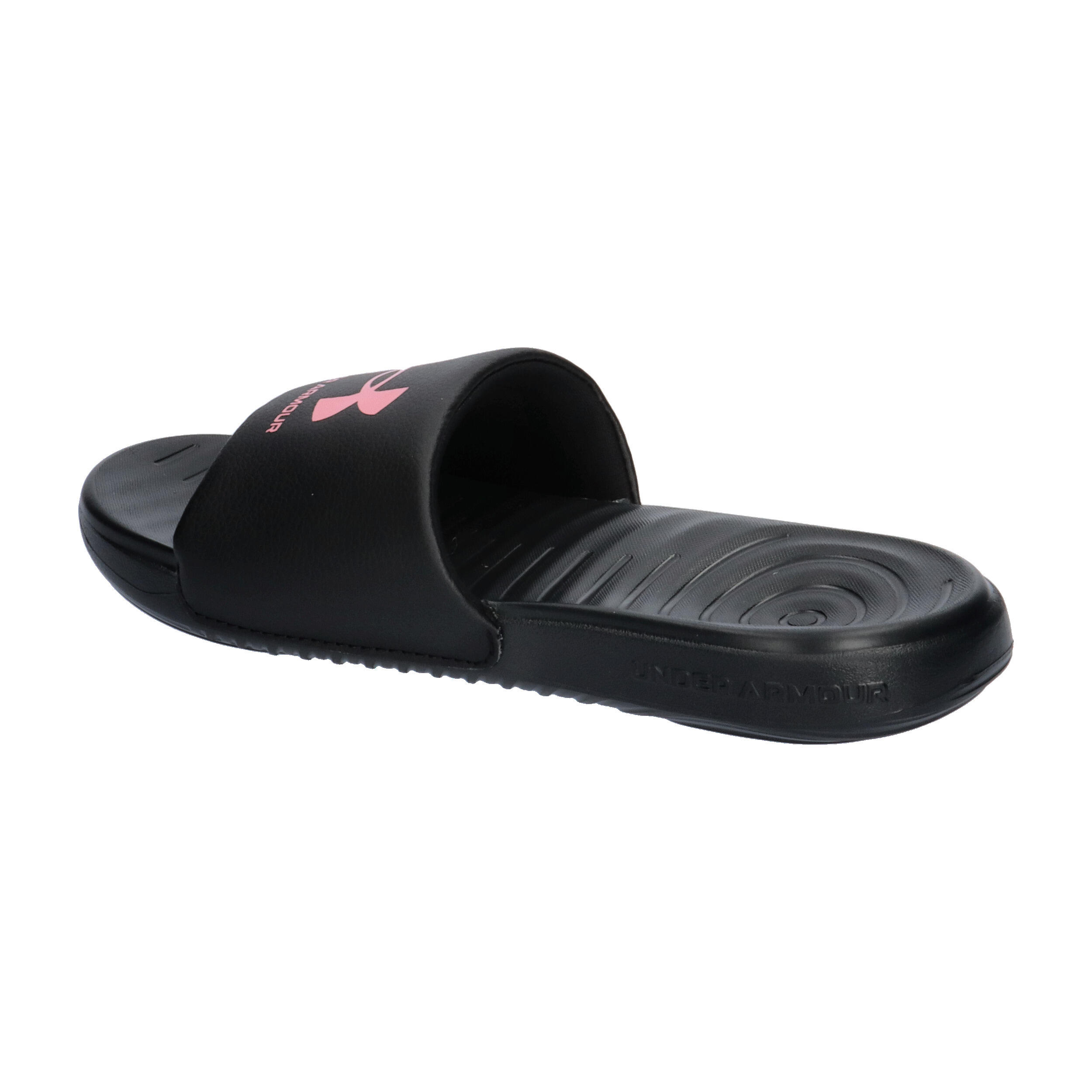 Chanclas Under Armour Ansa Fix Negras/Rosas para Mujer 11/15