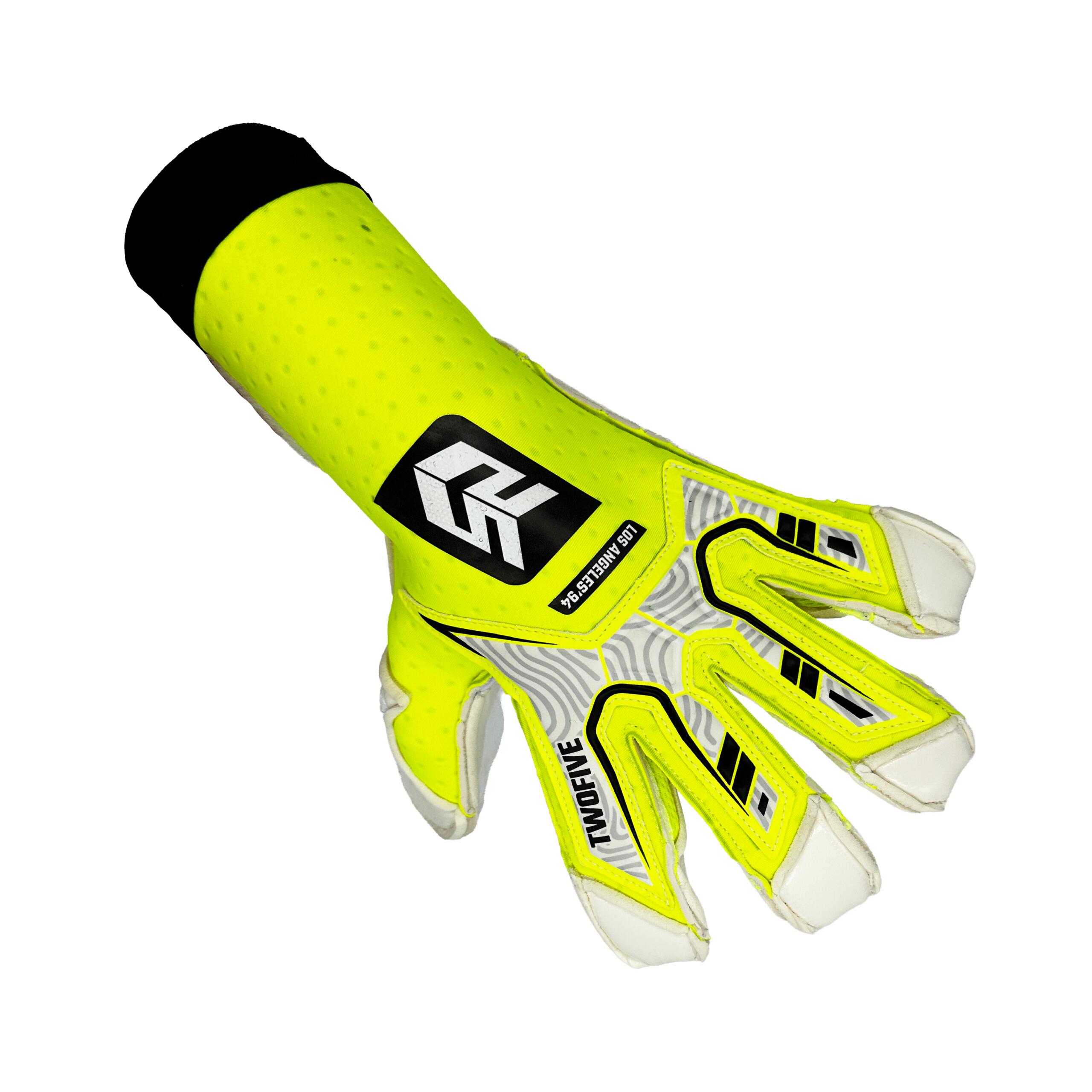 Guantes de portero TwoFive Los Angeles Pro HiVis 3/6