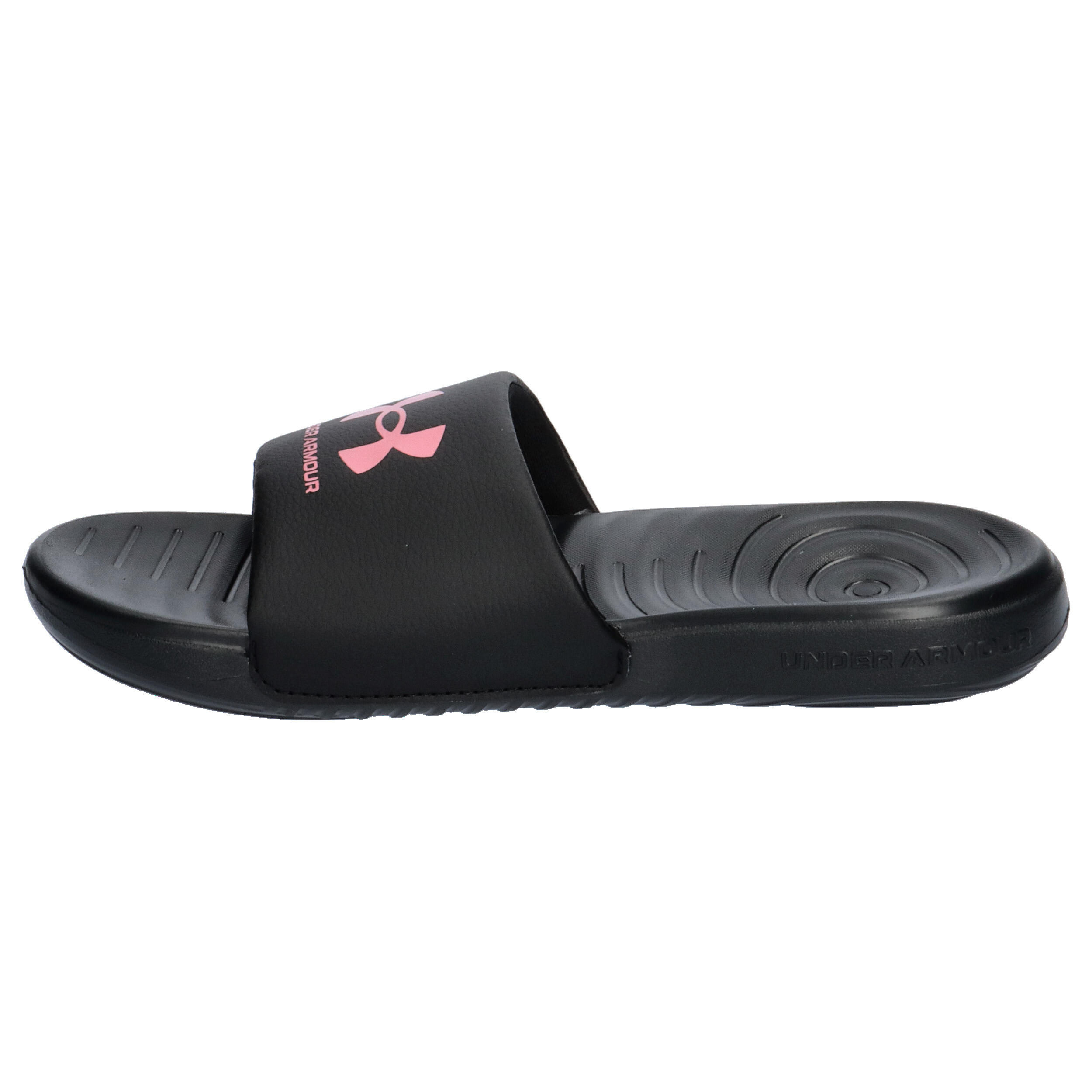 Chanclas Under Armour Ansa Fix Negras/Rosas para Mujer 10/15