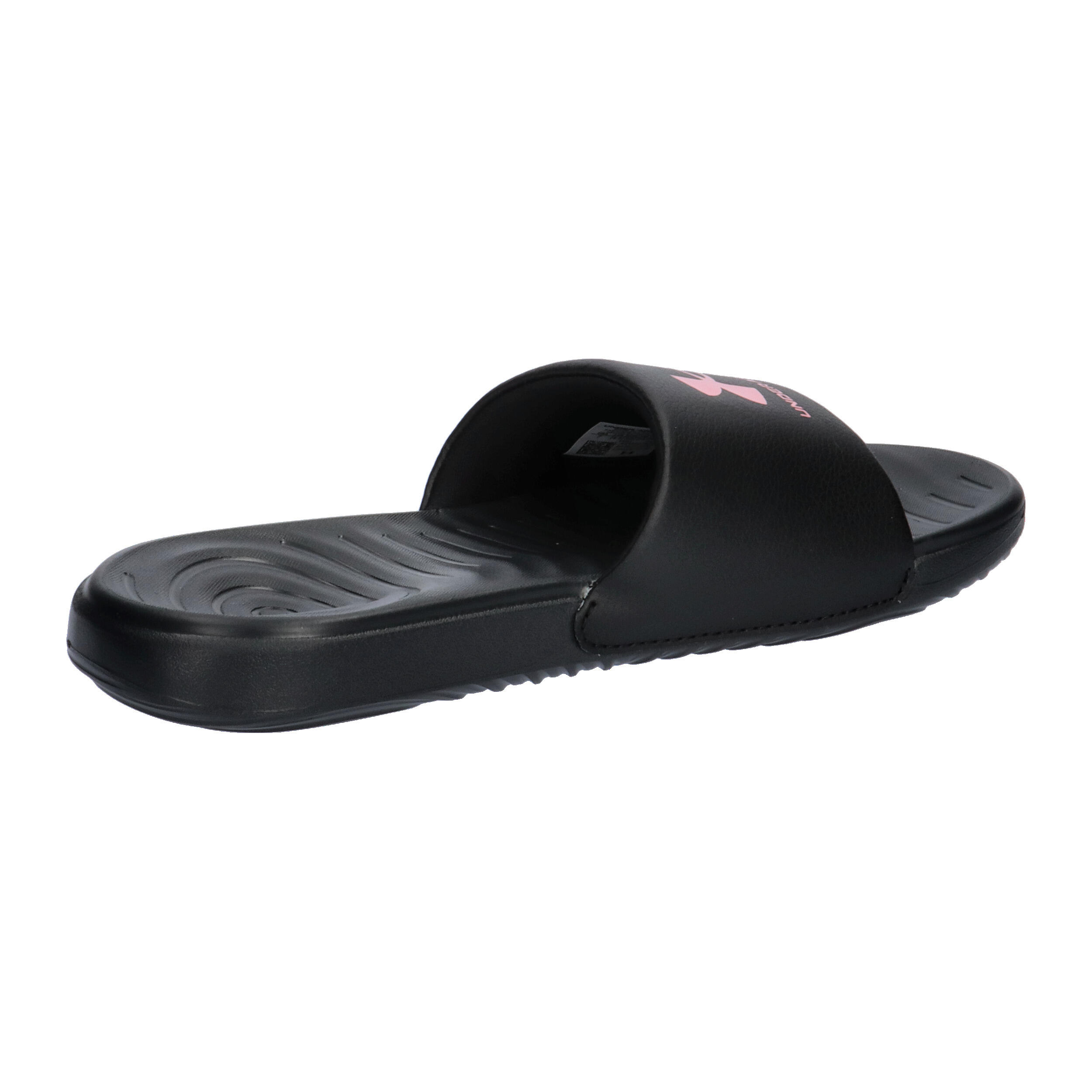 Chanclas Under Armour Ansa Fix Negras/Rosas para Mujer 15/15