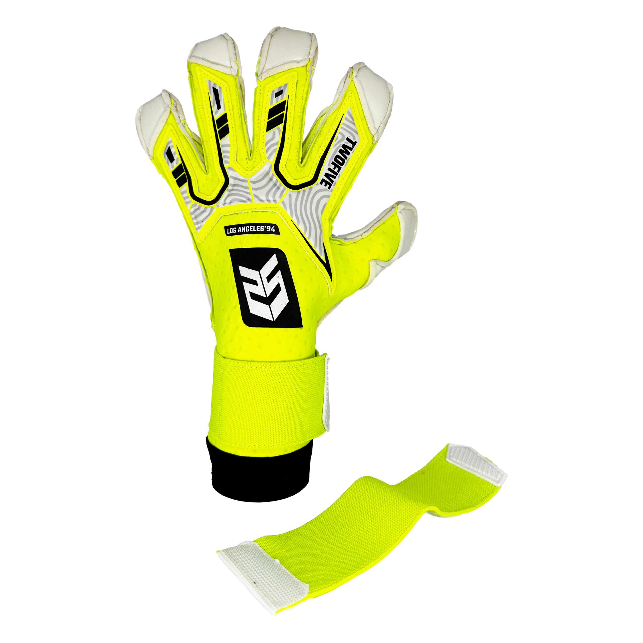 Guantes de portero TwoFive Los Angeles Pro HiVis 5/6