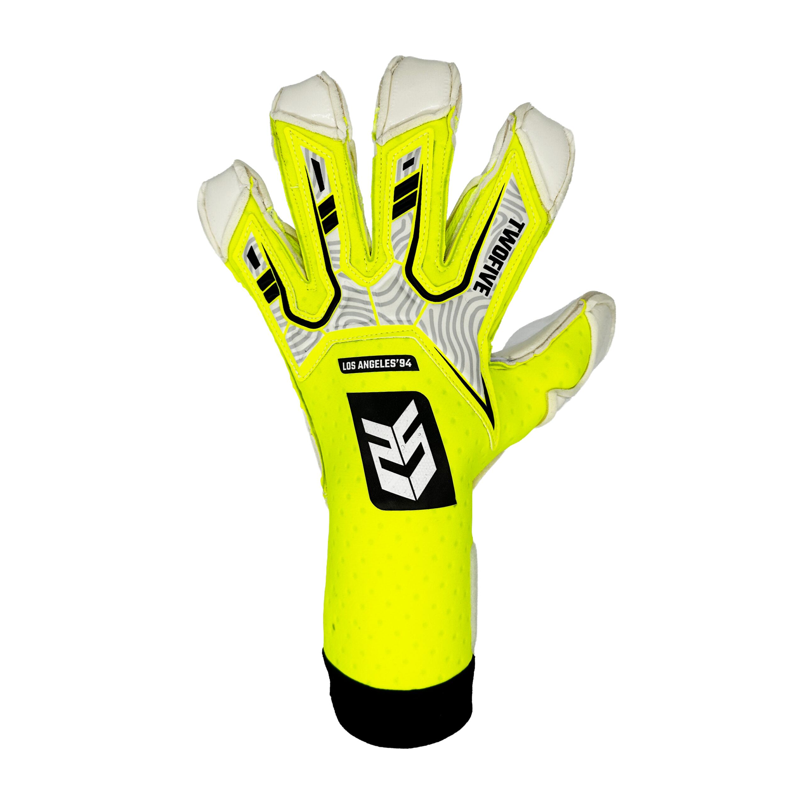 Guantes de portero TwoFive Los Angeles Pro HiVis 4/6