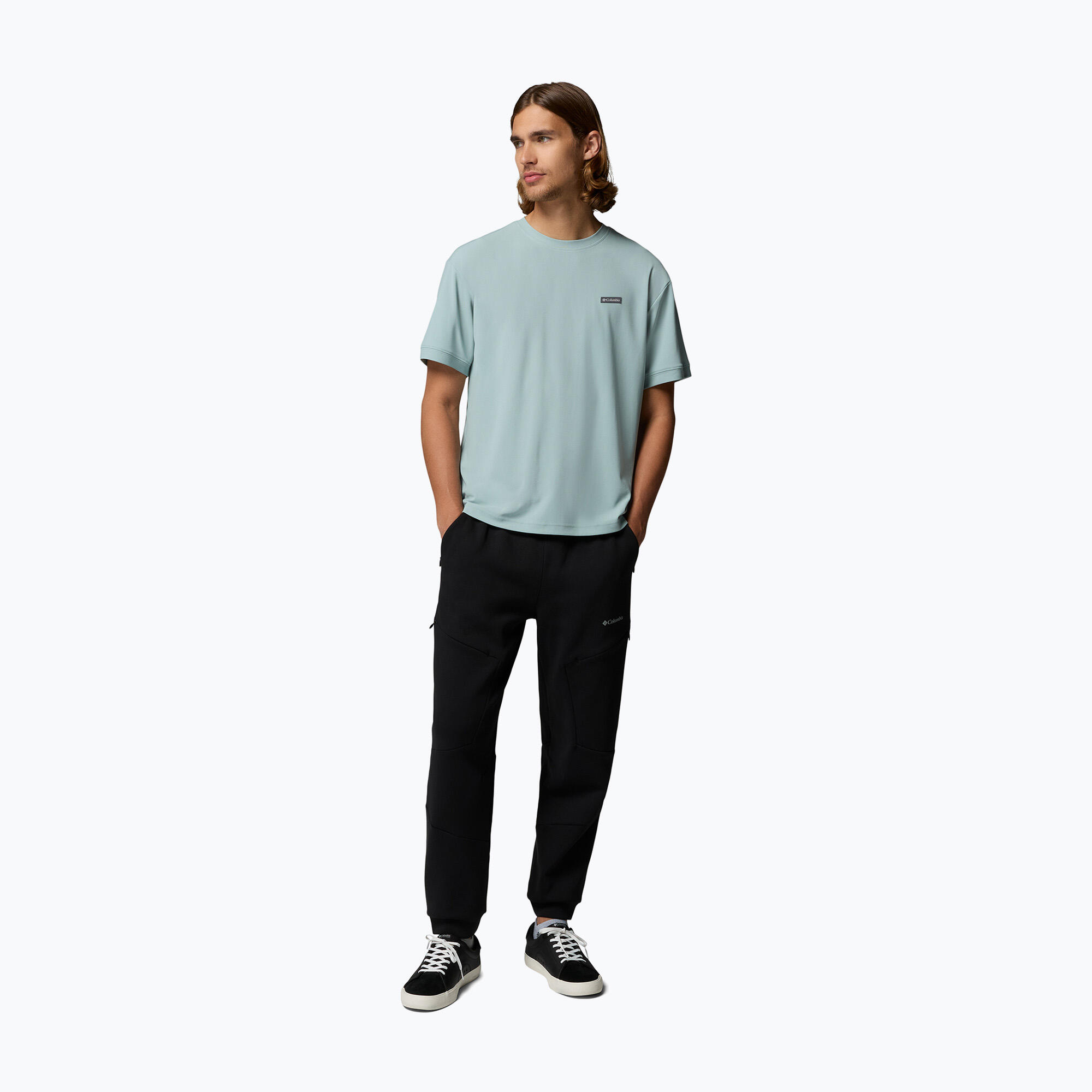Spodnie trekkingowe męskie Columbia Tech Spacer Knit 2/7