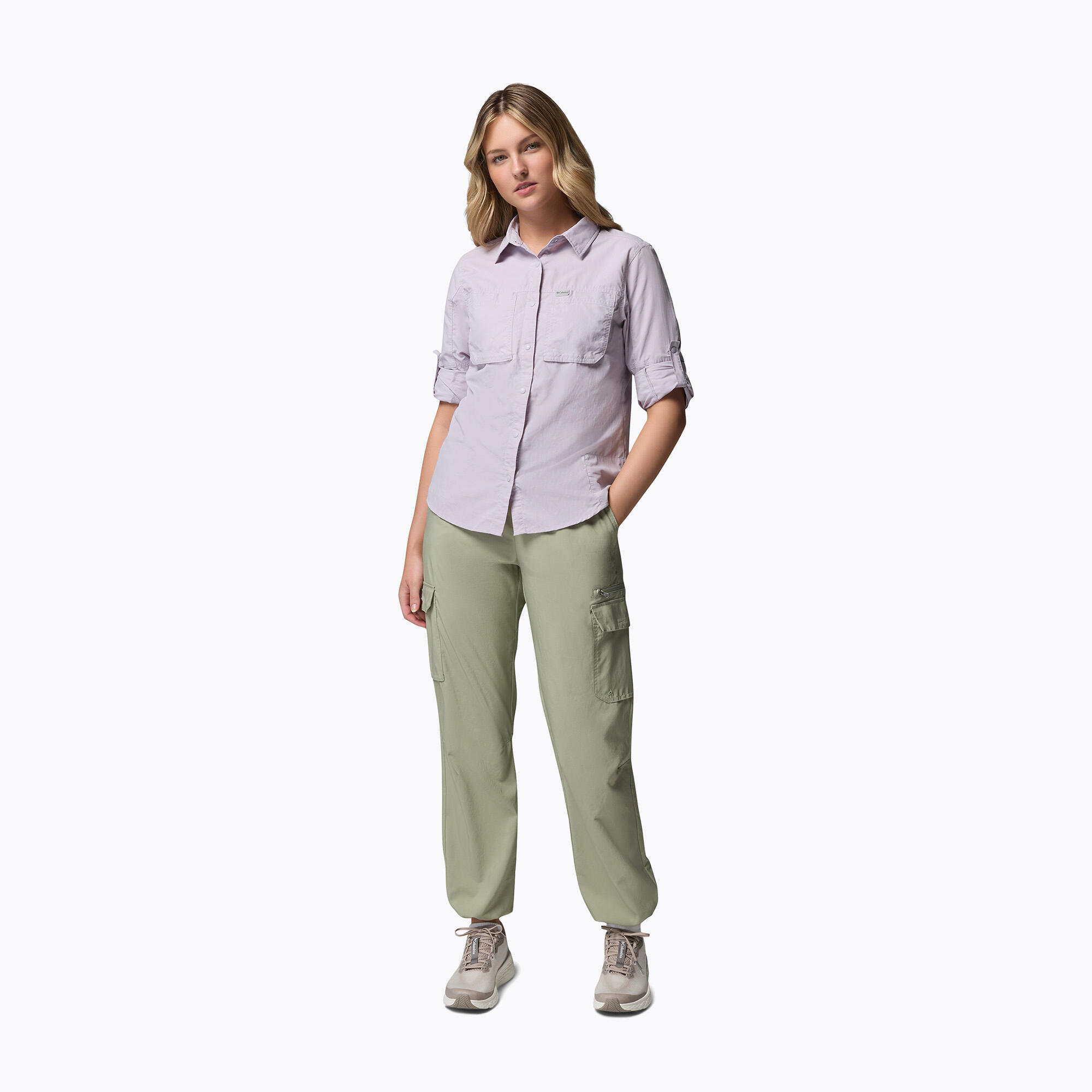 Spodnie trekkingowe damskie Columbia Skien Valley Cargo 2/7