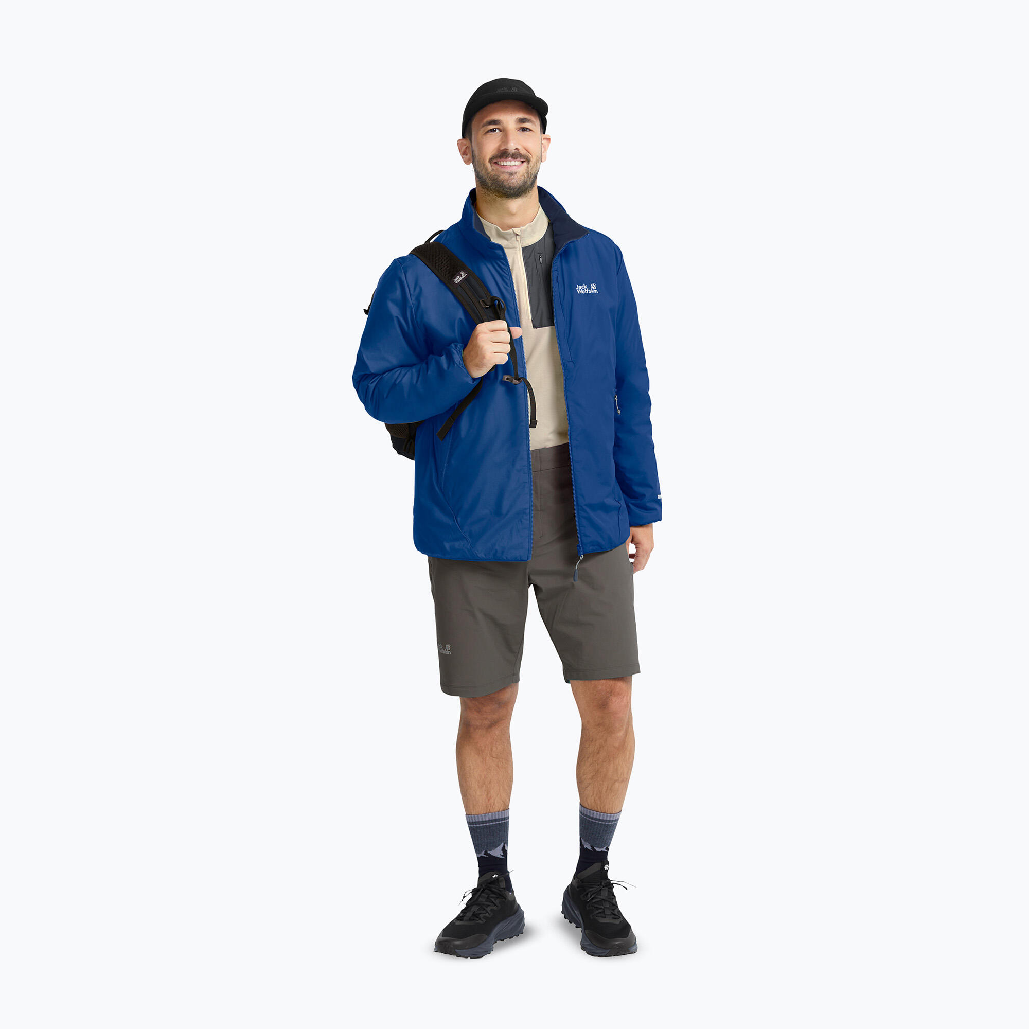 Kurtka ocieplana męska Jack Wolfskin Trail Light Ins 2IN1 2/7