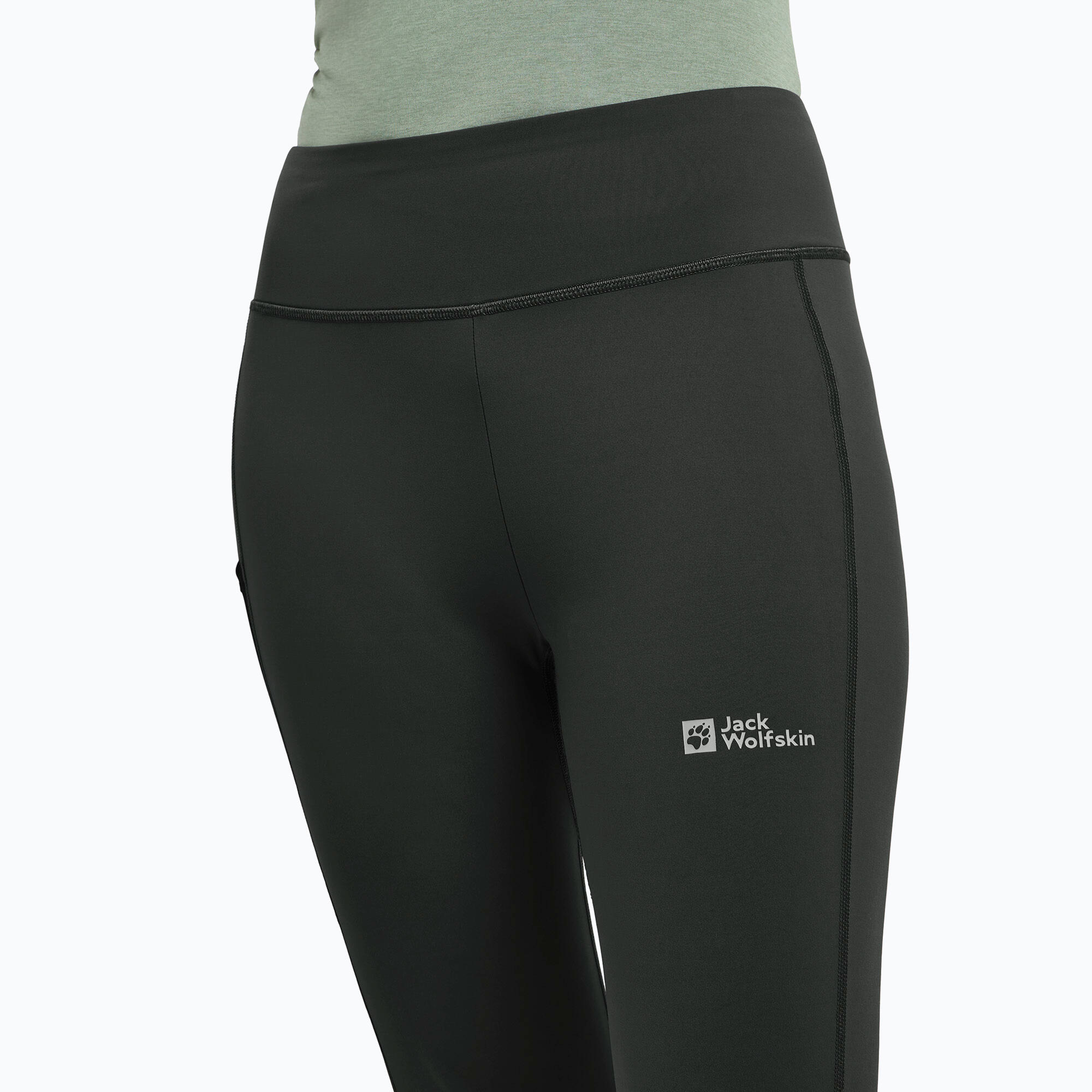 Spodnie trekkingowe damskie Jack Wolfskin Klintal Tights 4/7