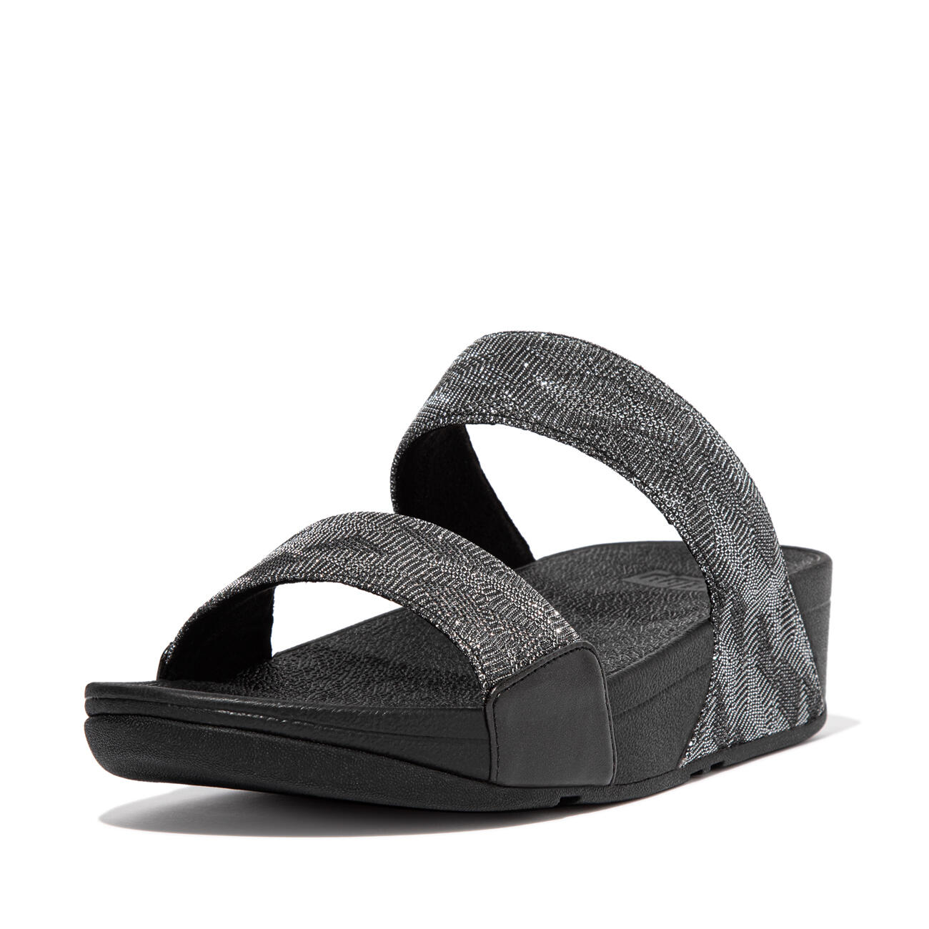 FITFLOP Lulu Slide - Geo Glitz  ZWART 36 2/7