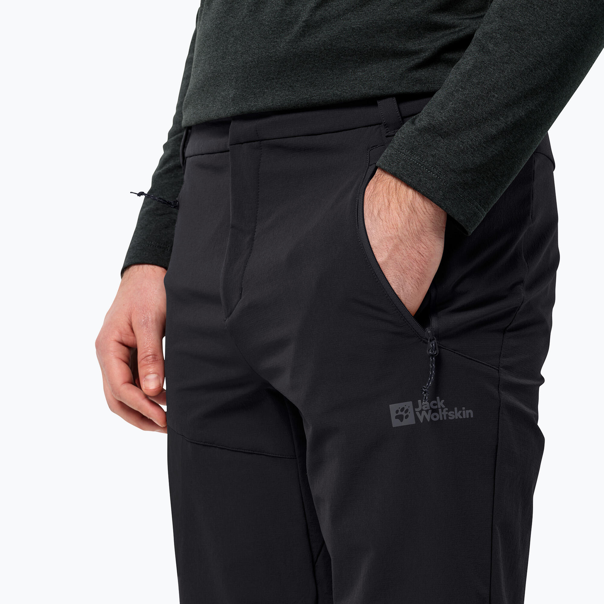 Spodnie trekkingowe męskie Jack Wolfskin Glastal Winter 3/7
