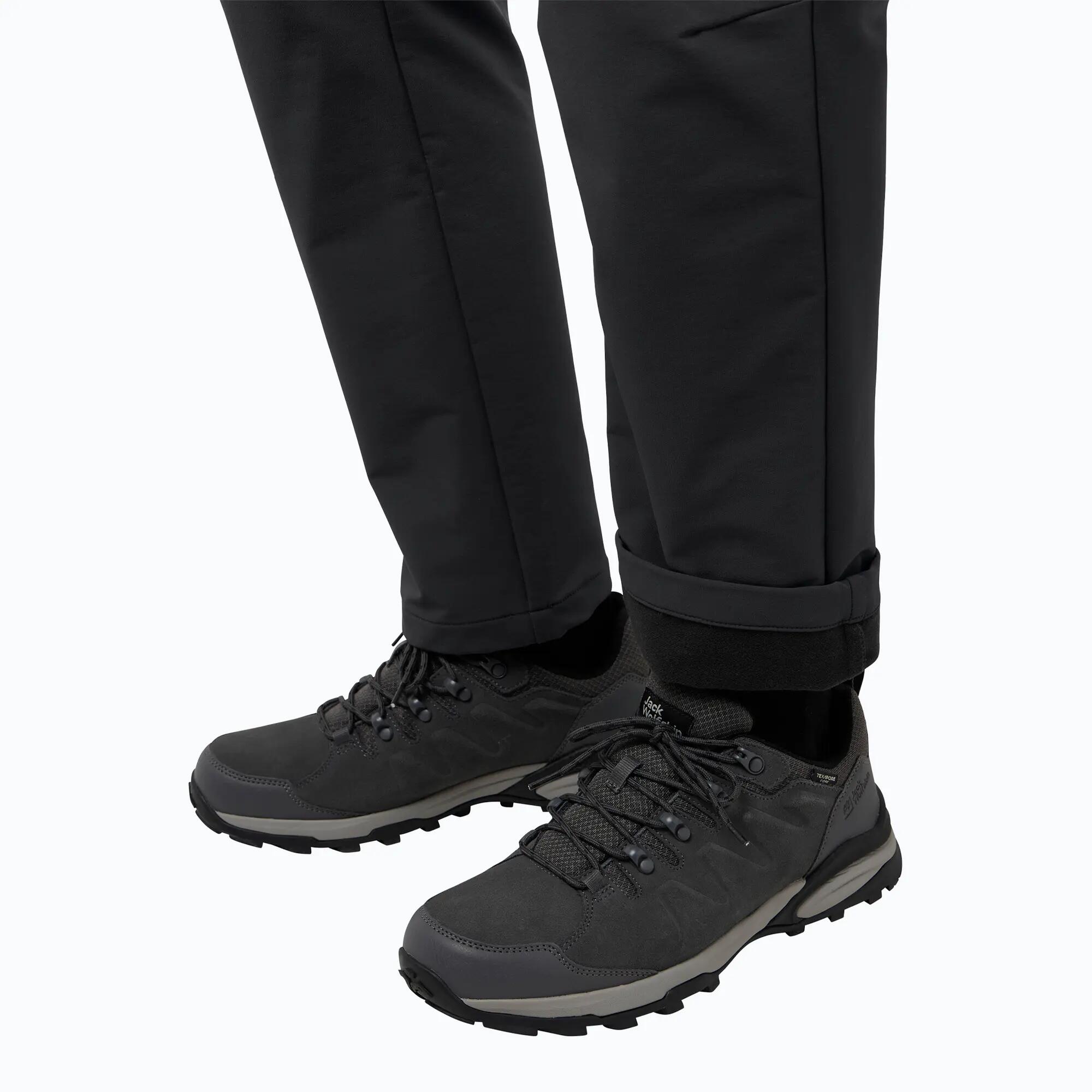 Calças softshell masculinas Jack Wolfskin Activate Thermic 5/7