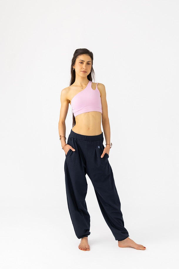 Spodnie dresowe Moonholi Moony Comfy Sweatpants z kieszeniami 2/7