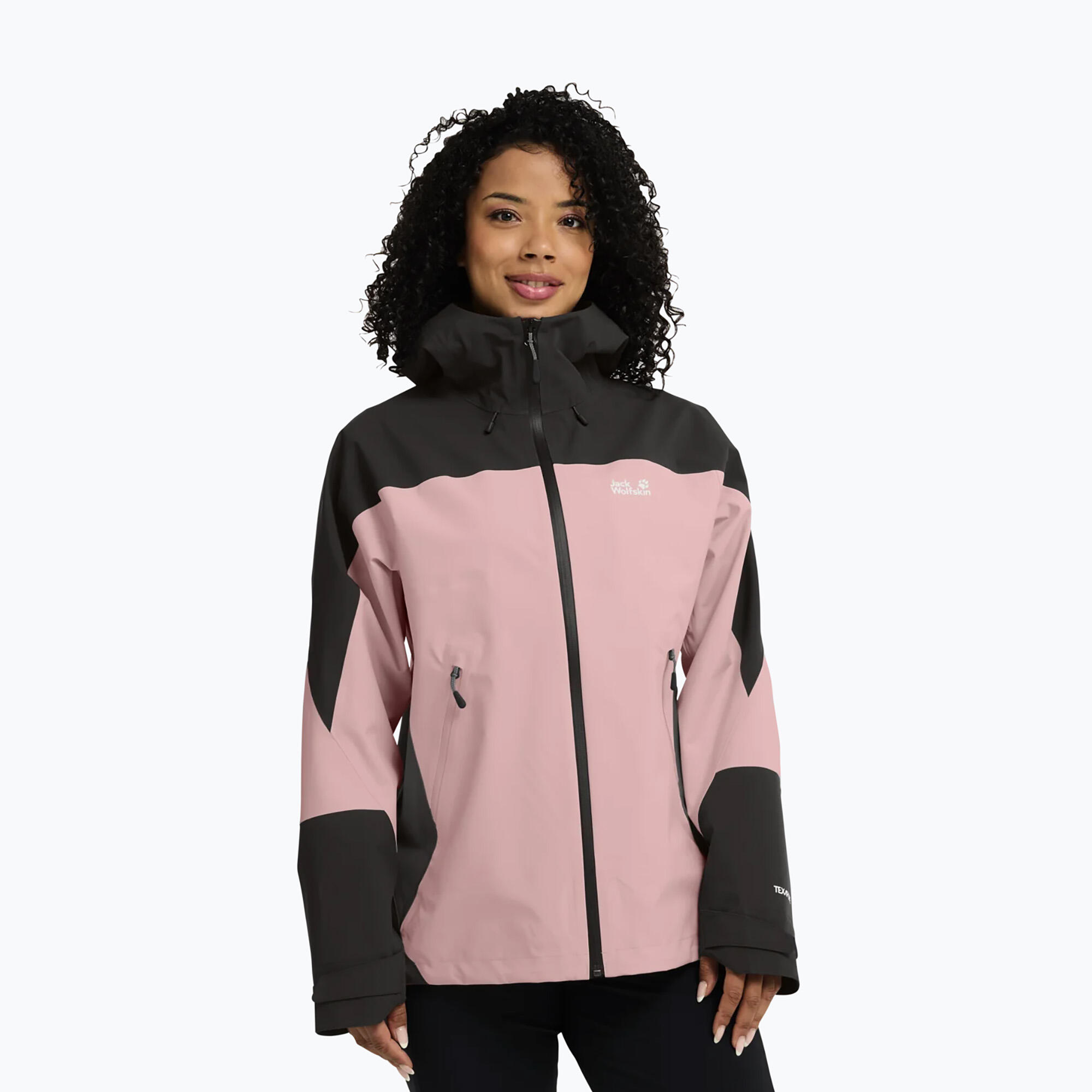 Kurtka przeciwdeszczowa damska Jack Wolfskin Rockpaw 3L