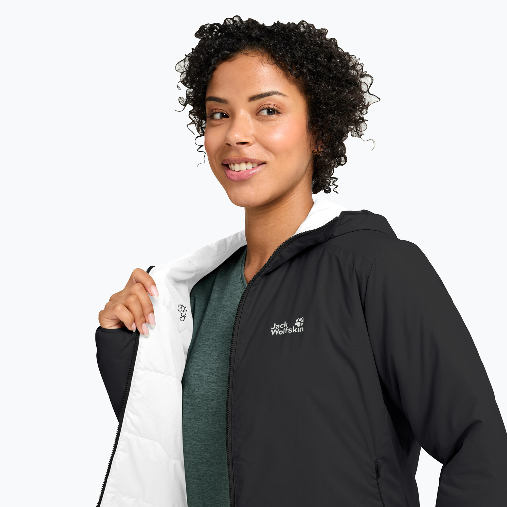 Kurtka ocieplana damska Jack Wolfskin Trail Light Ins 2IN1 3/7