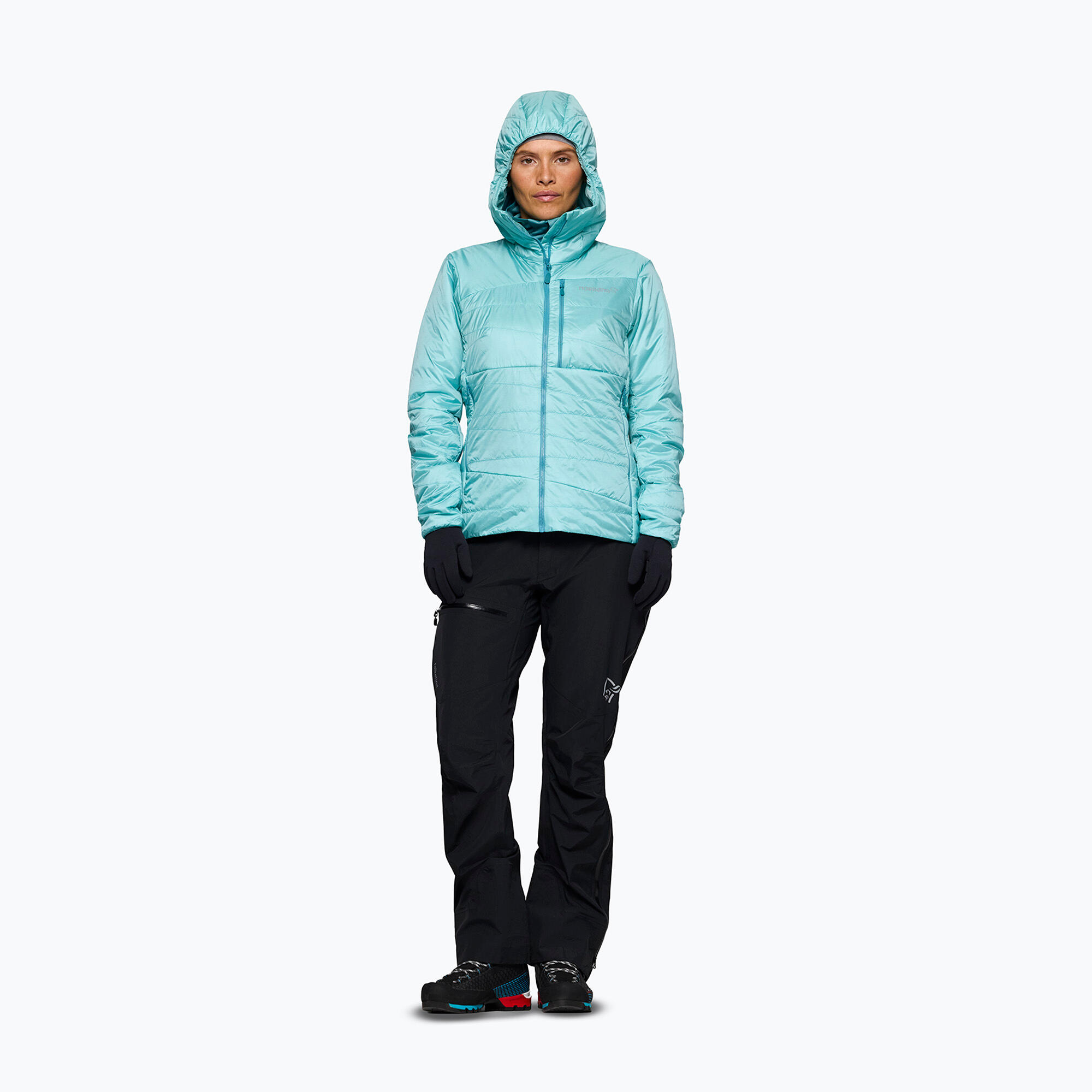 Kurtka ocieplana damska NORRONA Faketind Thermo40 Zip Hood