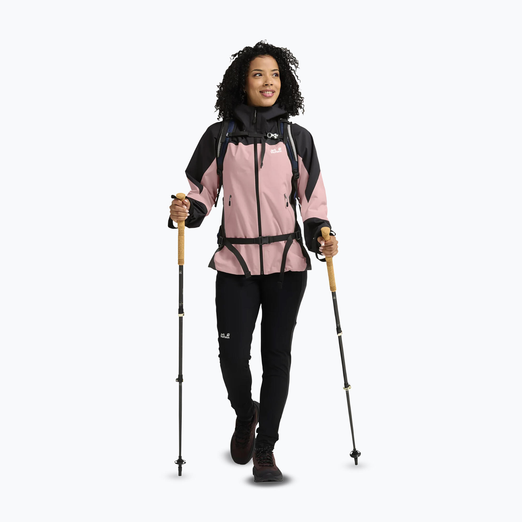 Kurtka przeciwdeszczowa damska Jack Wolfskin Rockpaw 3L 2/7