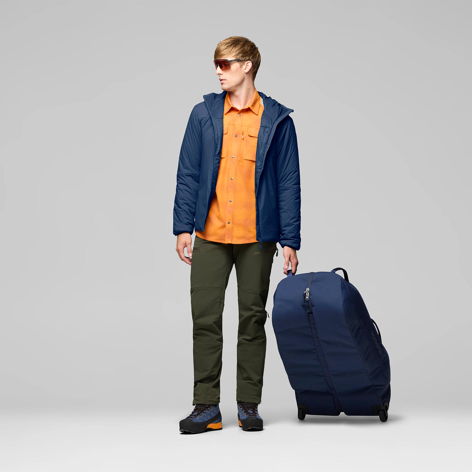 Kurtka ocieplana męska NORRONA Femund Thermo60 Zip Hood 7/7