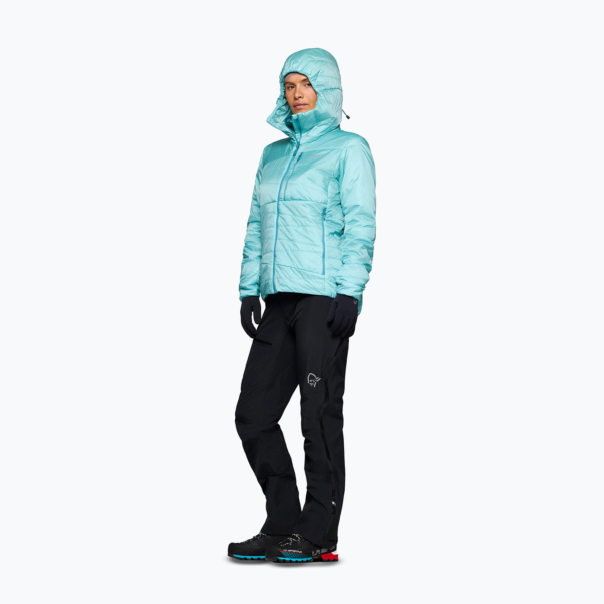 Kurtka ocieplana damska NORRONA Faketind Thermo40 Zip Hood 4/7