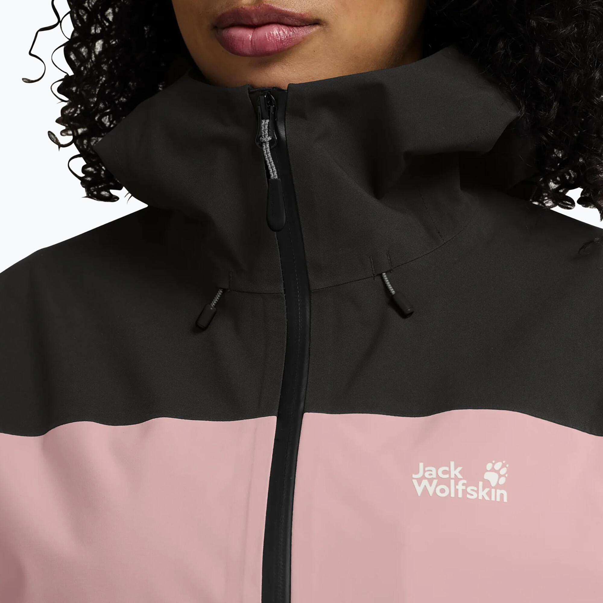 Kurtka przeciwdeszczowa damska Jack Wolfskin Rockpaw 3L 4/7