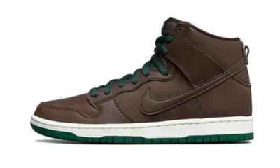 Schoenen - skate - unisex - sb dunk high - baroque brown