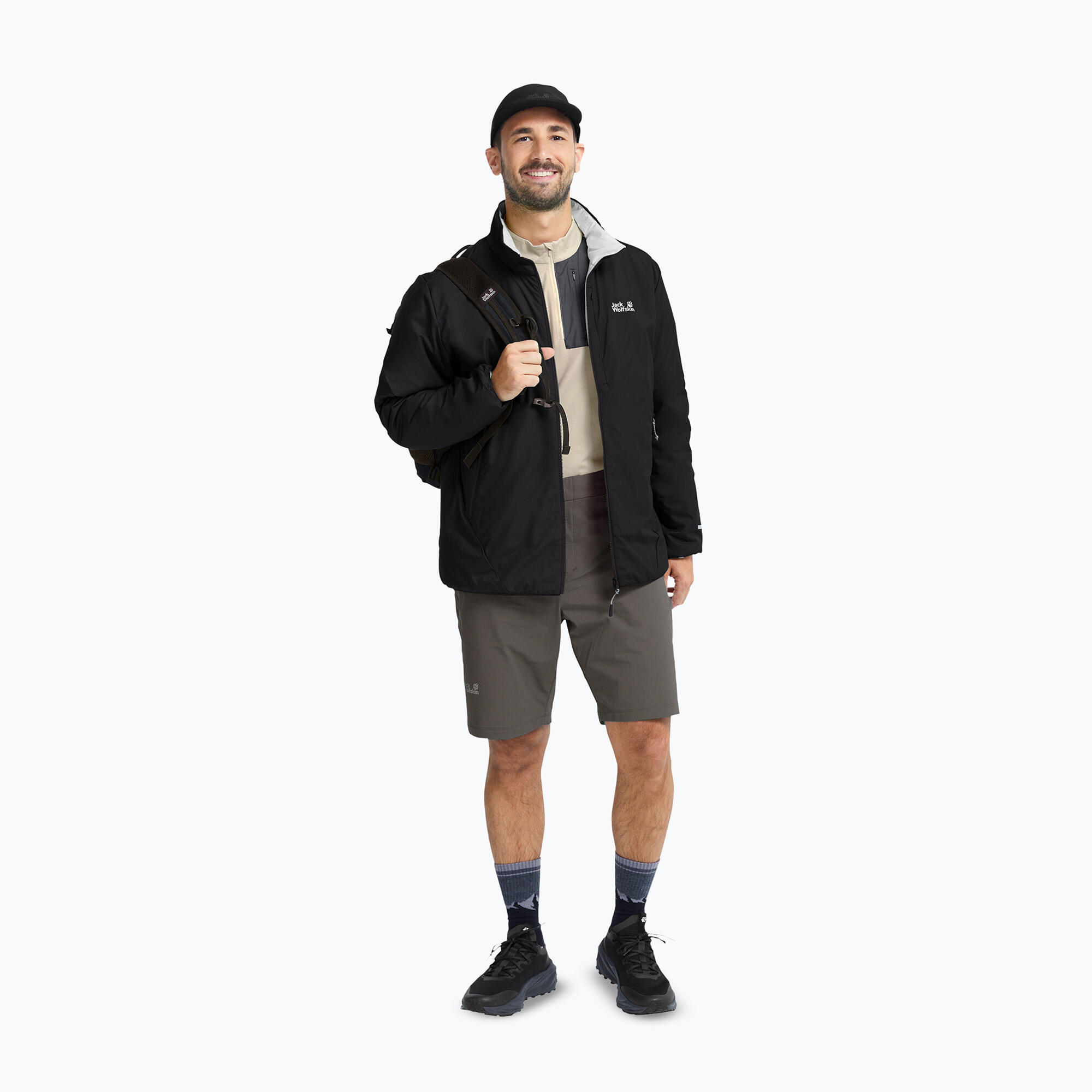 Kurtka ocieplana męska Jack Wolfskin Trail Light Ins 2IN1 2/7