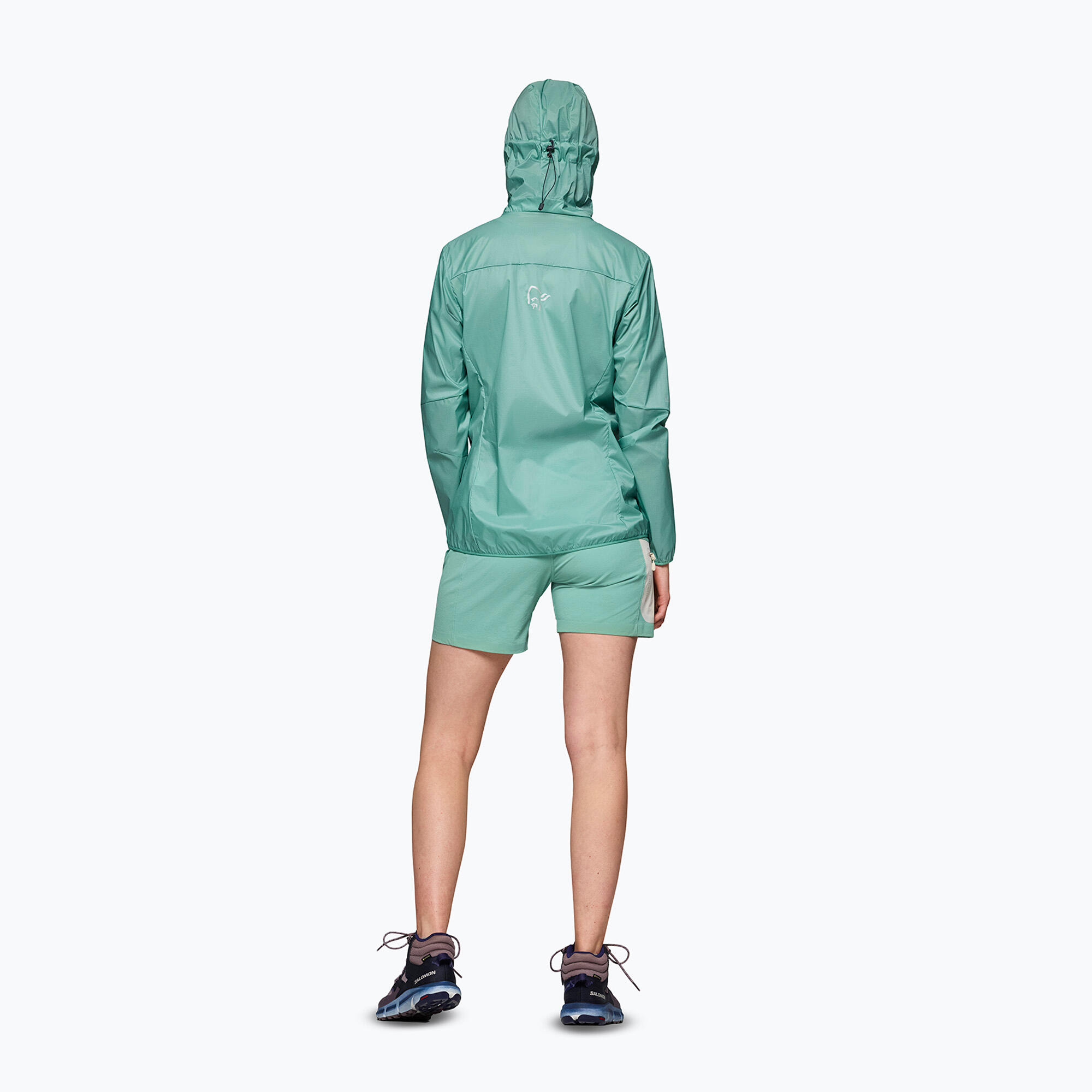 Kurtka przeciwwiatrowa damska NORRONA Faketind Aero60 Zip Hood 3/7