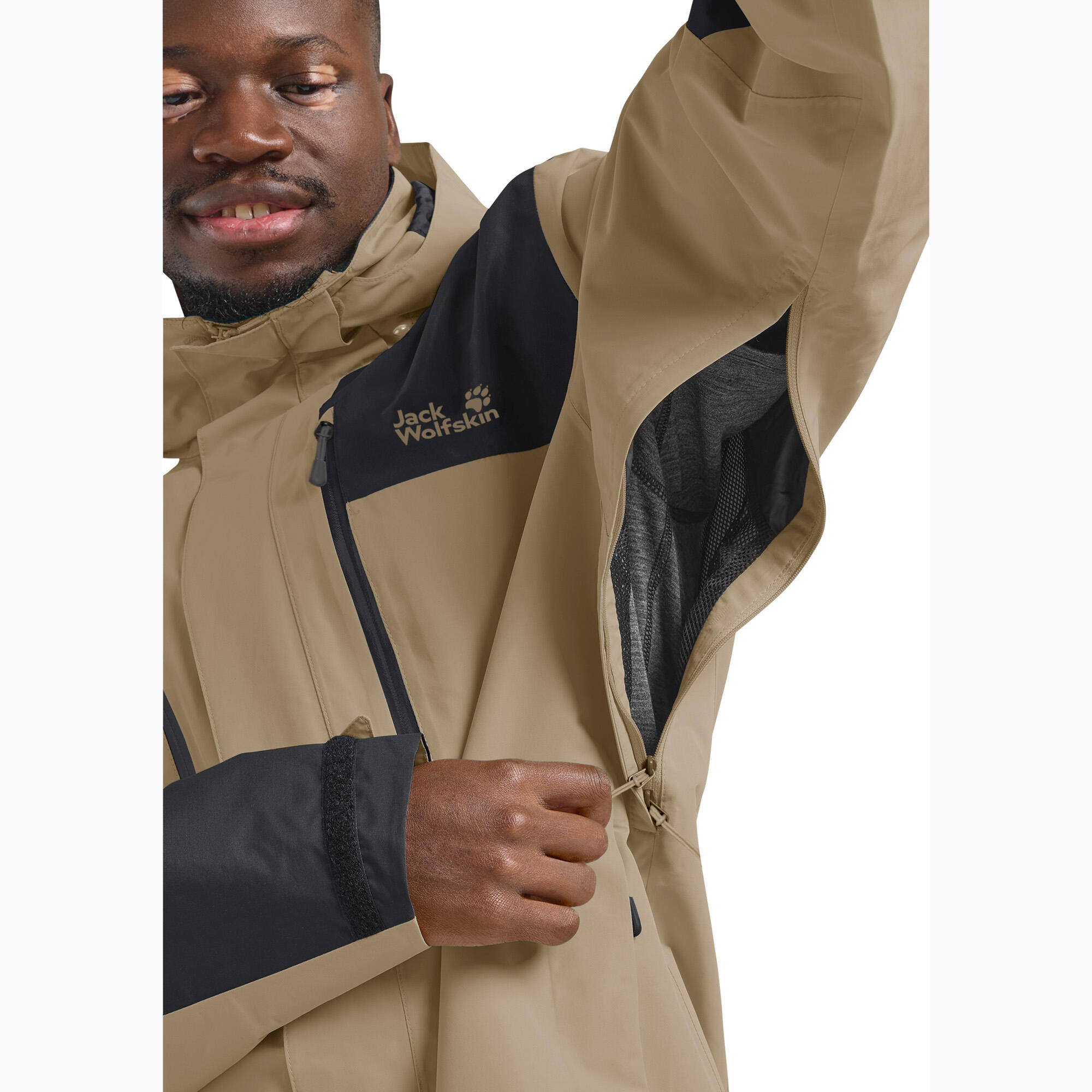 Kurtka przeciwdeszczowa męska Jack Wolfskin Jasper 2L 5/7