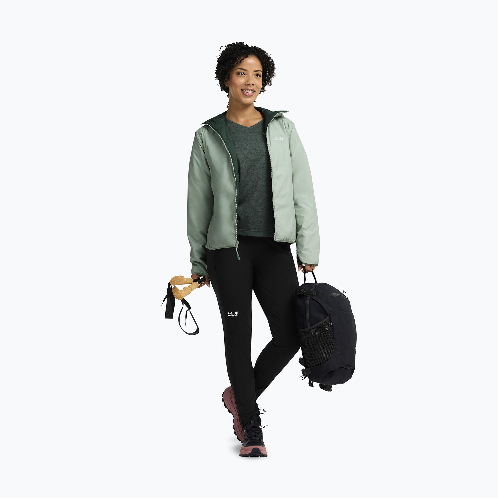 Kurtka ocieplana damska Jack Wolfskin Trail Light Ins 2IN1 2/7