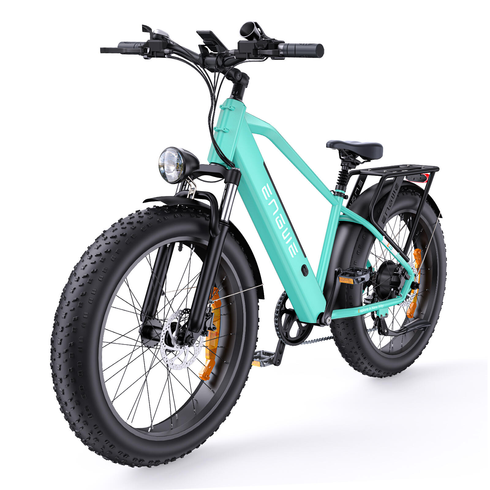 ENGWE E26: Das ultimative City-E-Bike mit Fatbike-Reifen 4/7