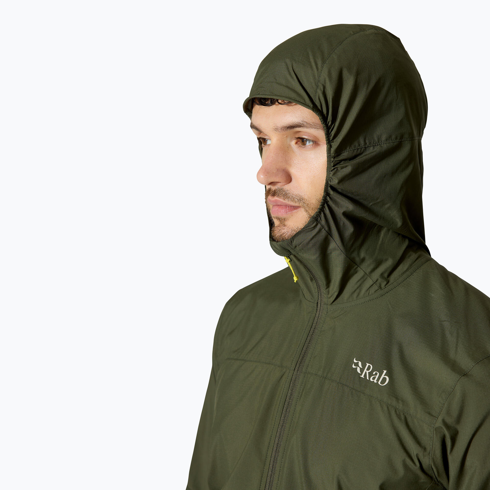 Kurtka przeciwiatrowa męska Rab Windgather Hoody 5/7