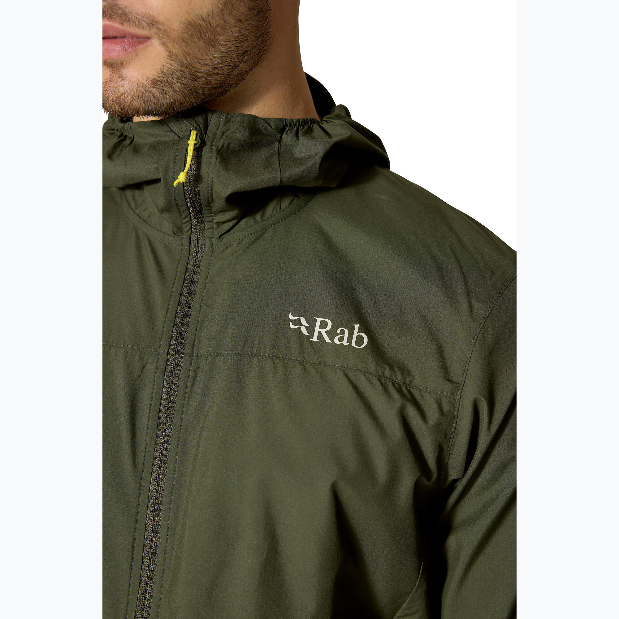 Kurtka przeciwiatrowa męska Rab Windgather Hoody 4/7
