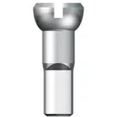 Sapim Polyax szprychówki 13 x 14 mm, 100 sztuk, aluminium, srebrne