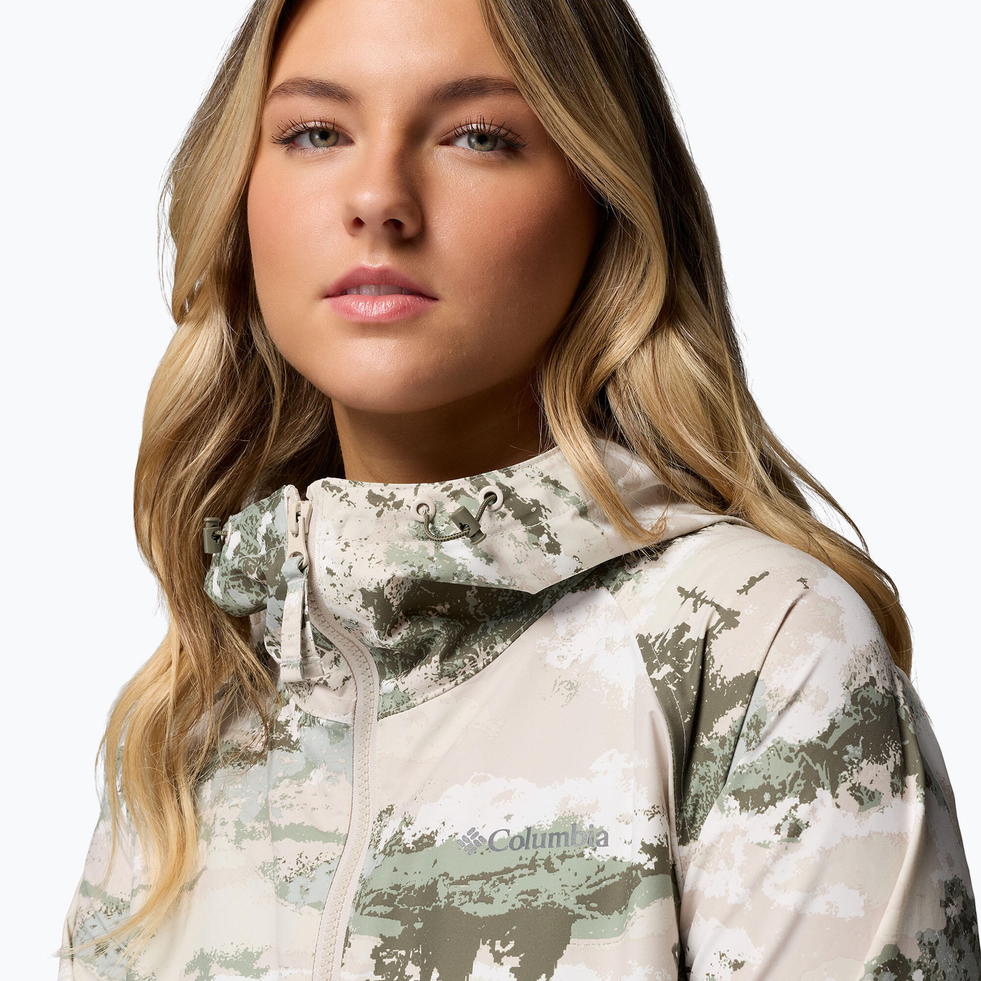 Kurtka przeciwwiatrowa damska Columbia Spire Valley Printed Windbreaker 6/7