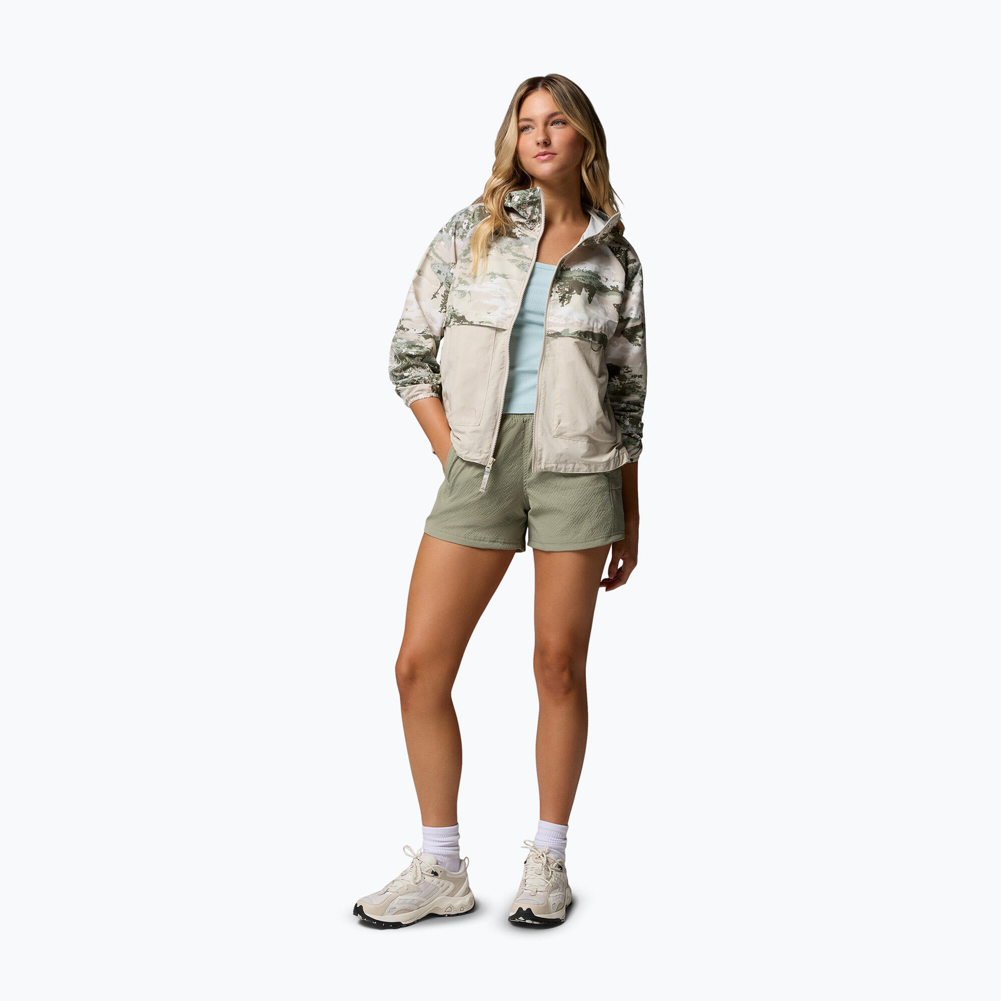 Kurtka przeciwwiatrowa damska Columbia Spire Valley Printed Windbreaker 2/7