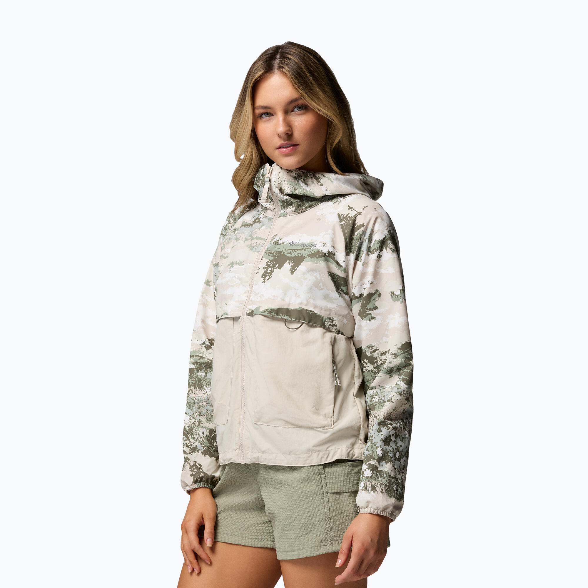 Kurtka przeciwwiatrowa damska Columbia Spire Valley Printed Windbreaker 4/7