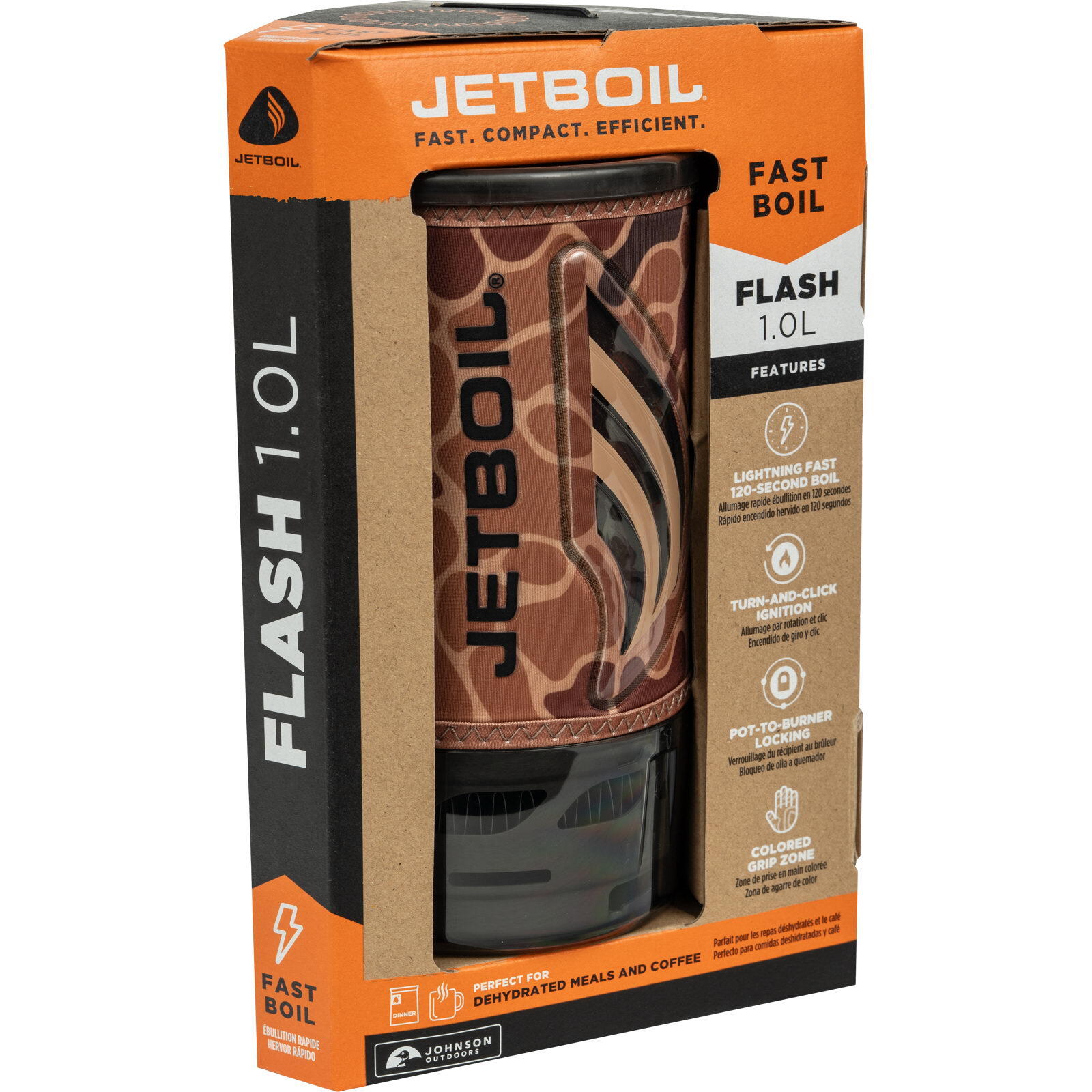 Kochsystem für Gas Flash 1.0L duck camo 4/7