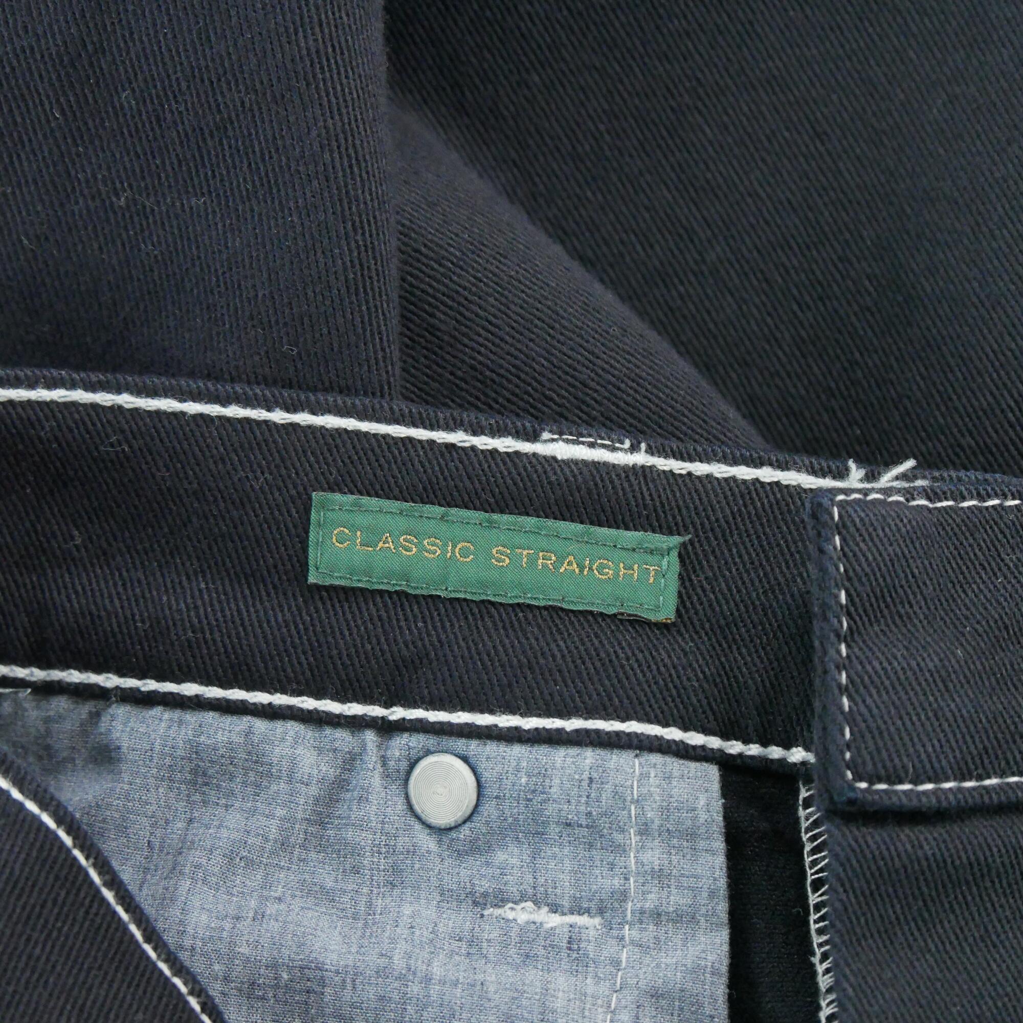 Tweedehands - Dames spijkerbroek zwart - Zeer goede staat 5/6