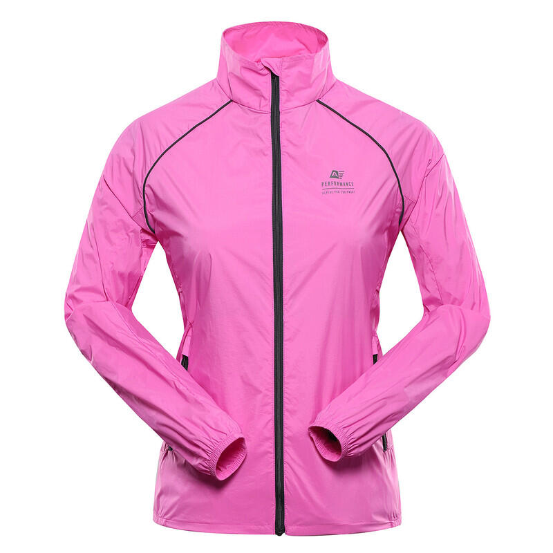Chaqueta ultraligera SPINA 2 mujer ALPINE PRO Rosa 3/7