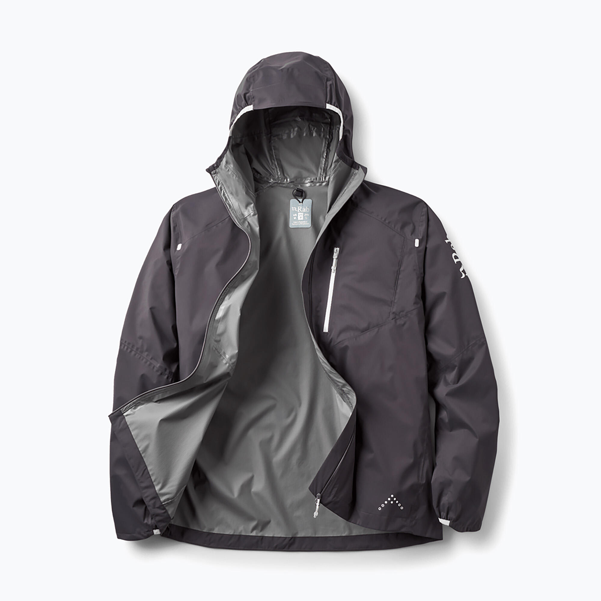 Kurtka przeciwdeszczowa męska Rab Downpour Trail Light 3/5