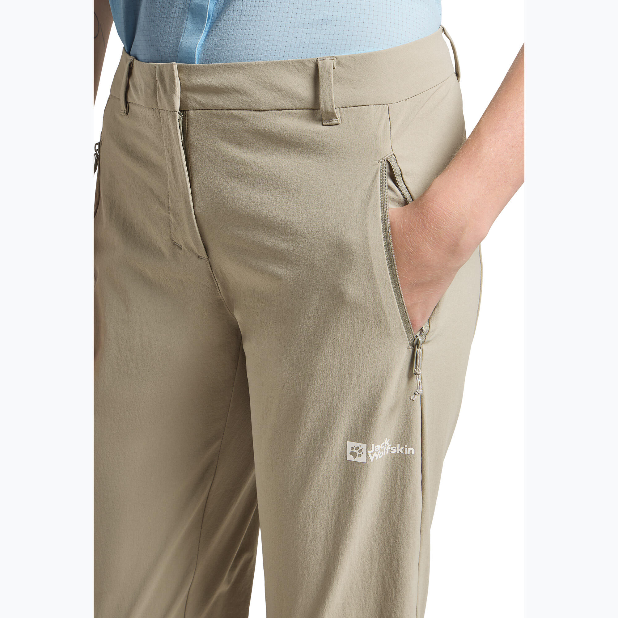 Spodnie trekkingowe damskie Jack Wolfskin Hikeout 4/7