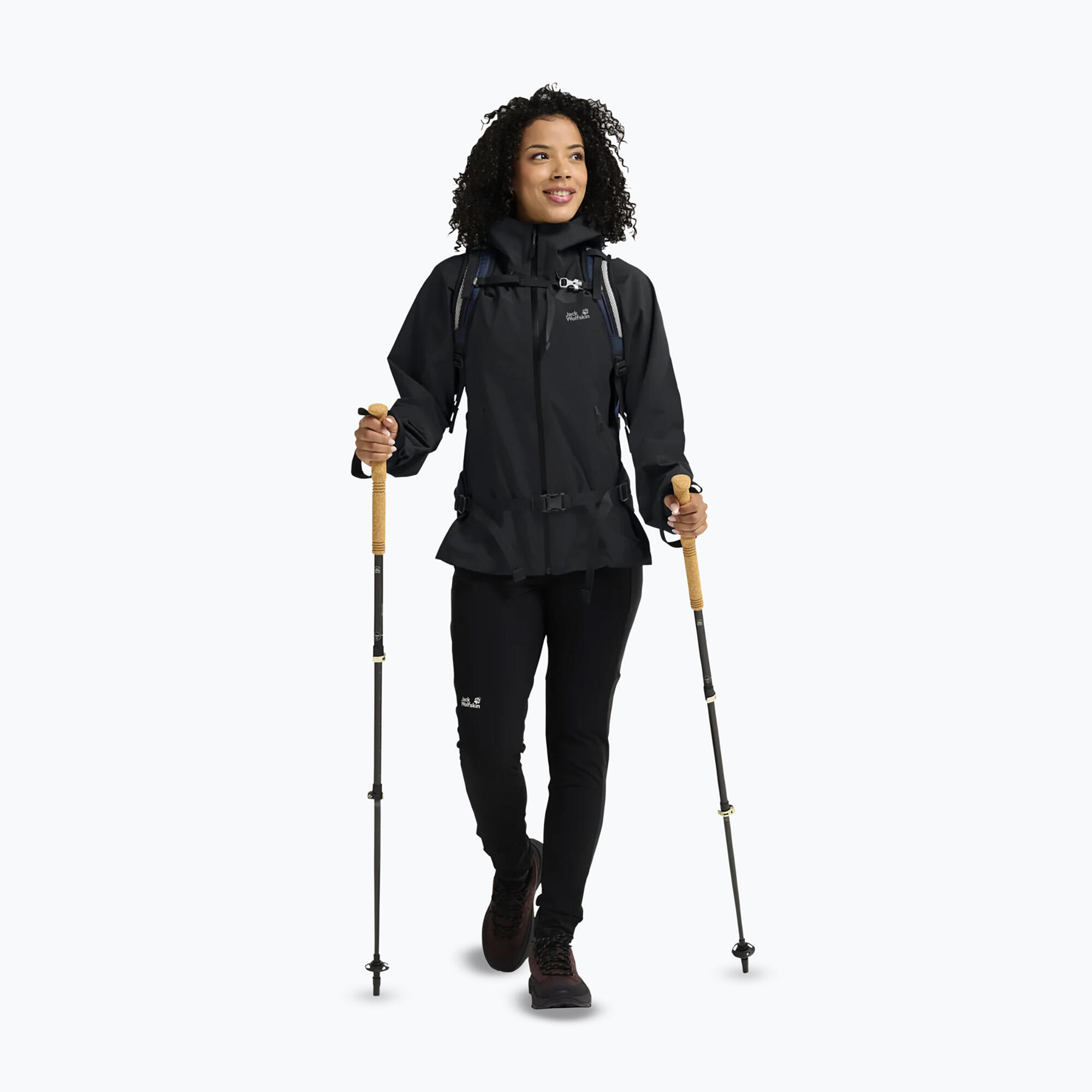 Kurtka przeciwdeszczowa damska Jack Wolfskin Rockpaw 3L 2/7