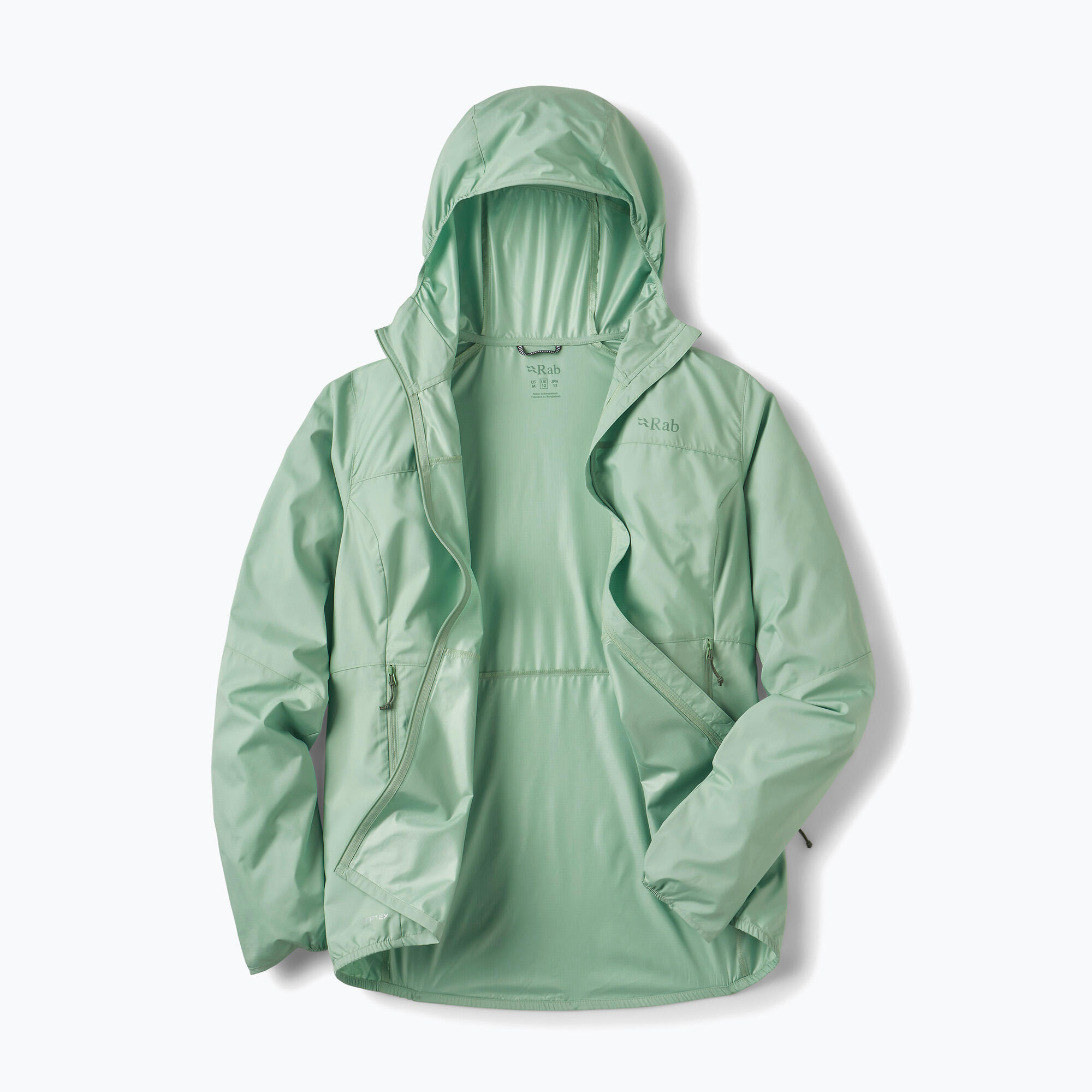 Kurtka przeciwiatrowa damska Rab Windgather Hoody 3/4