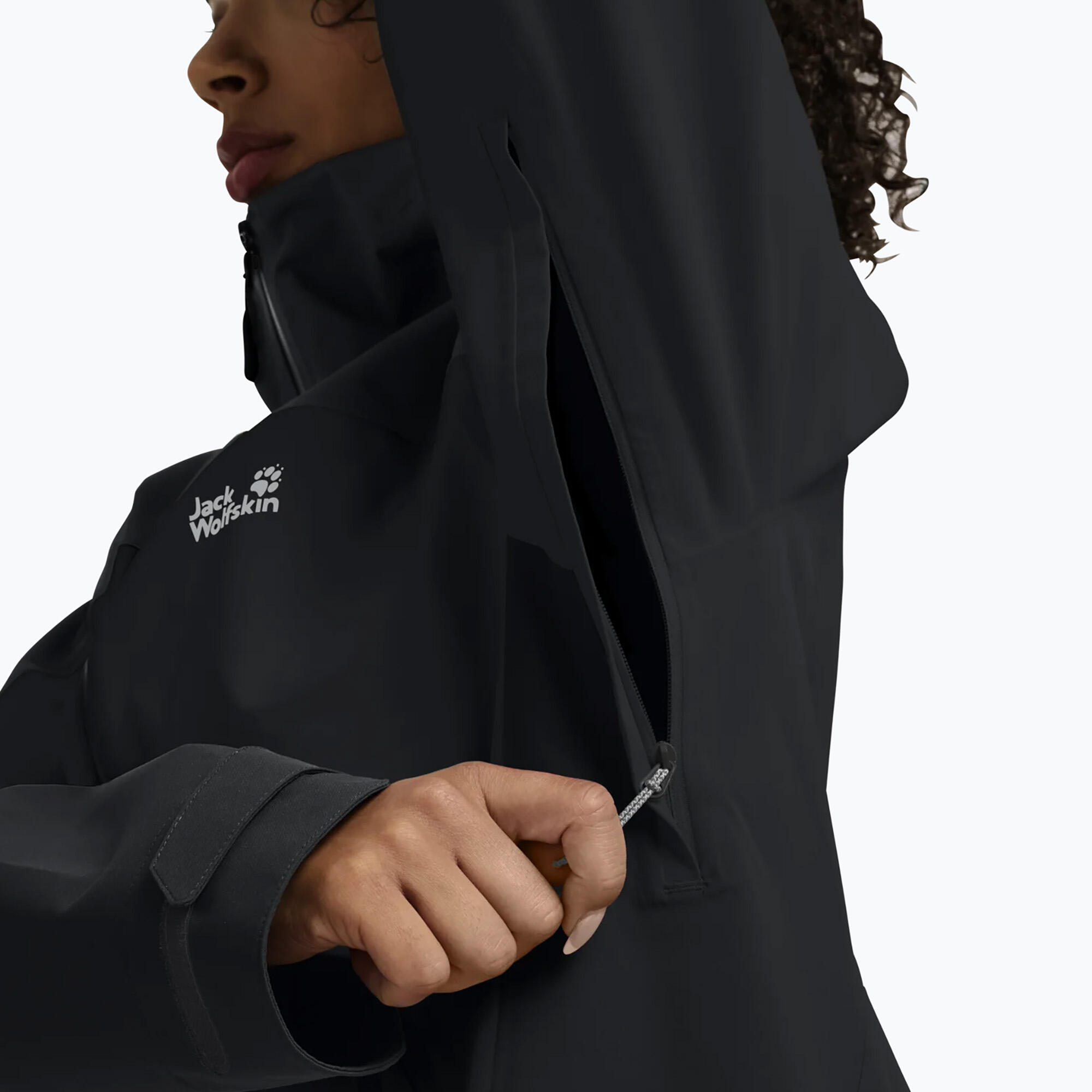 Kurtka przeciwdeszczowa damska Jack Wolfskin Rockpaw 3L 5/7