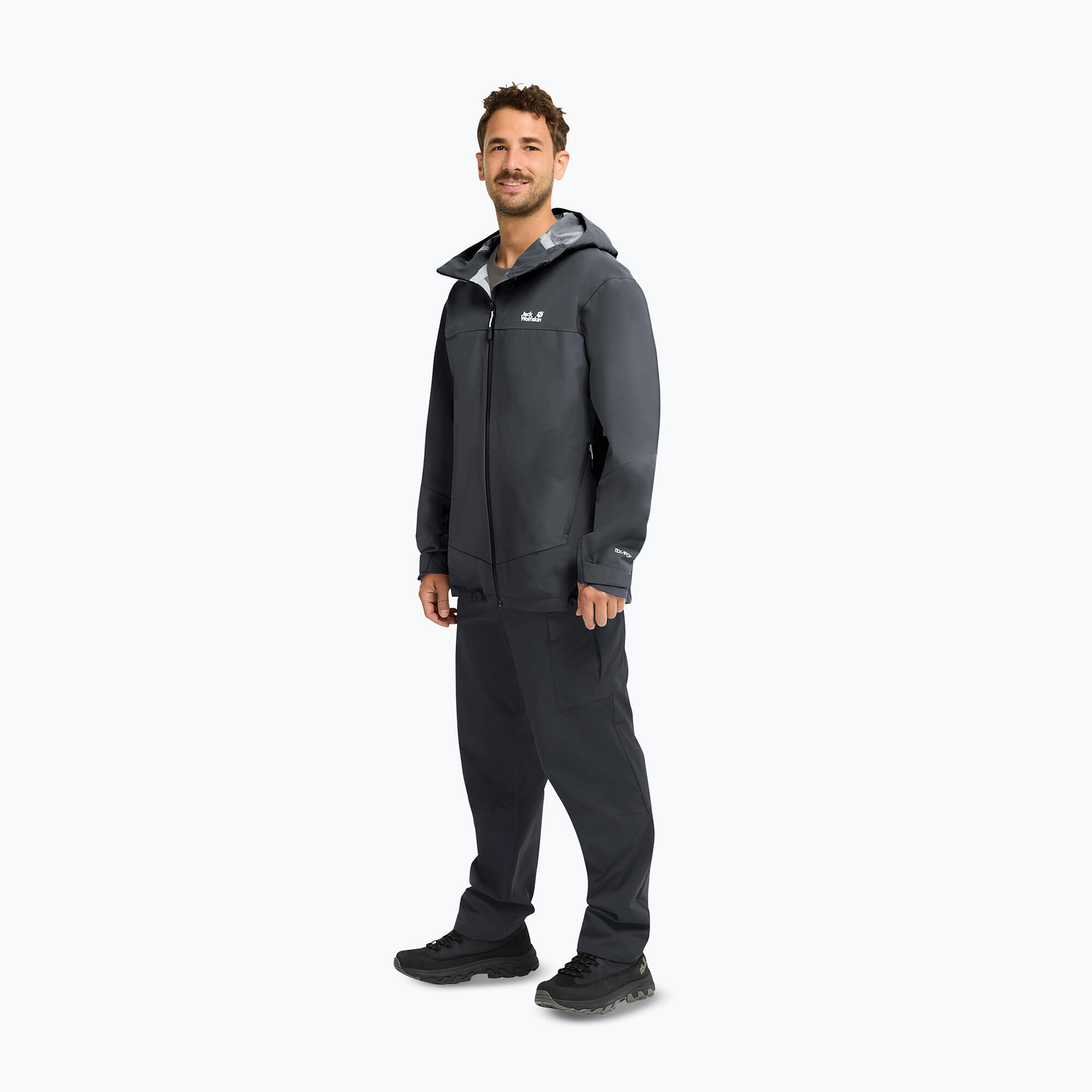 Kurtka przeciwdeszczowa męska Jack Wolfskin Rockpaw 3L 2/7