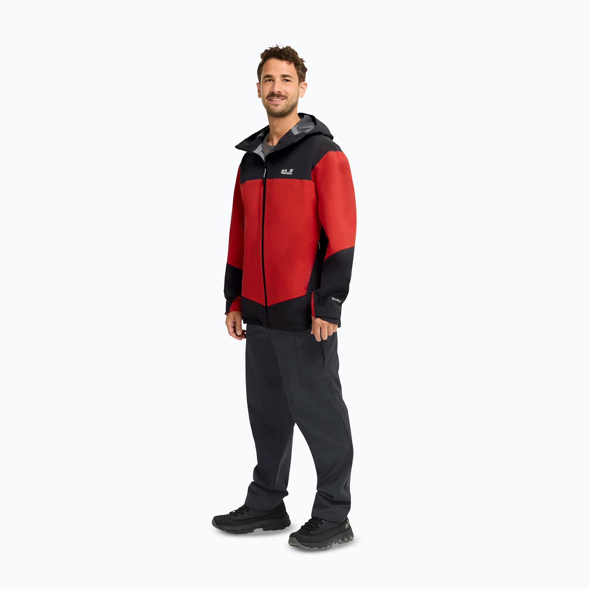 Kurtka przeciwdeszczowa męska Jack Wolfskin Rockpaw 3L 2/7