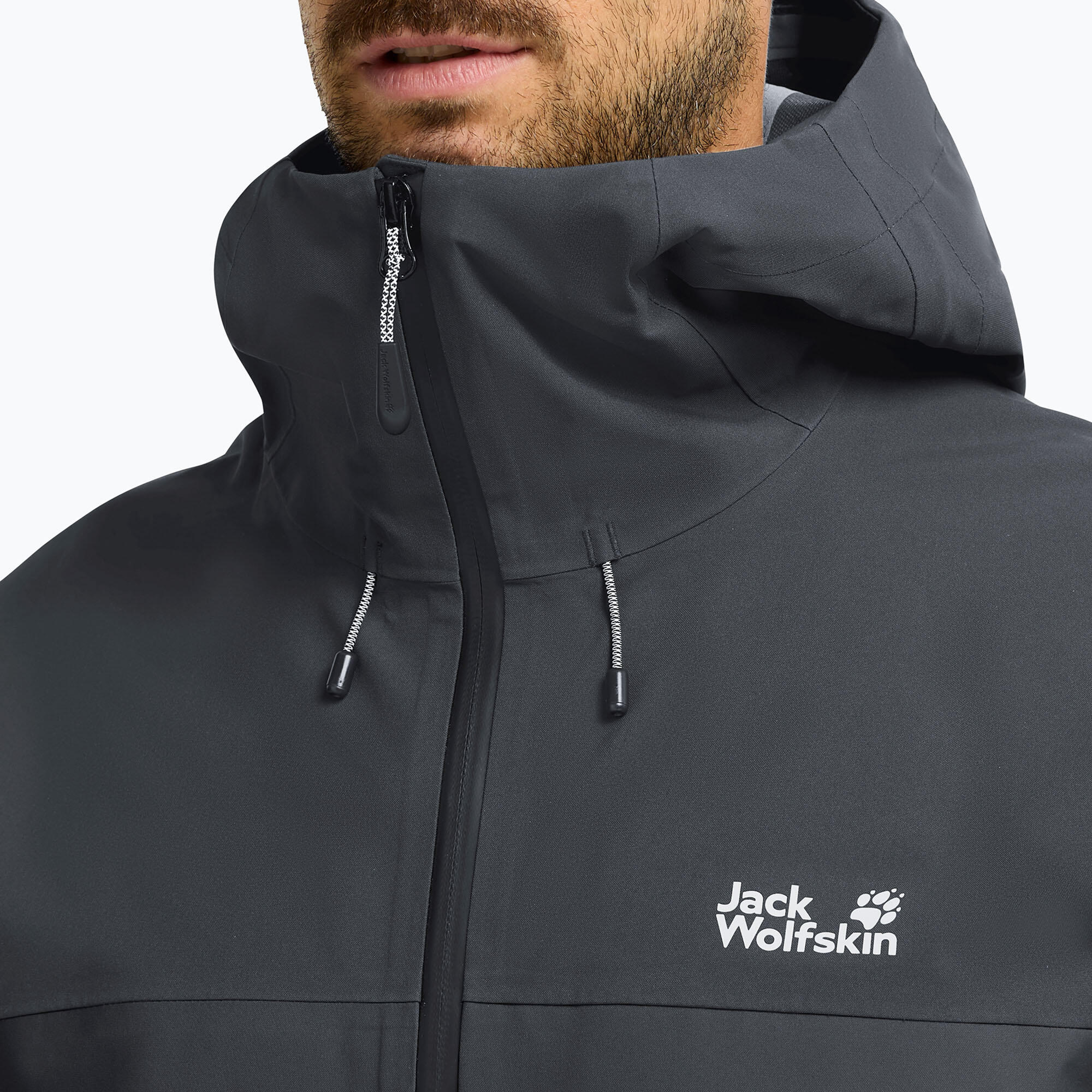 Kurtka przeciwdeszczowa męska Jack Wolfskin Rockpaw 3L 4/7