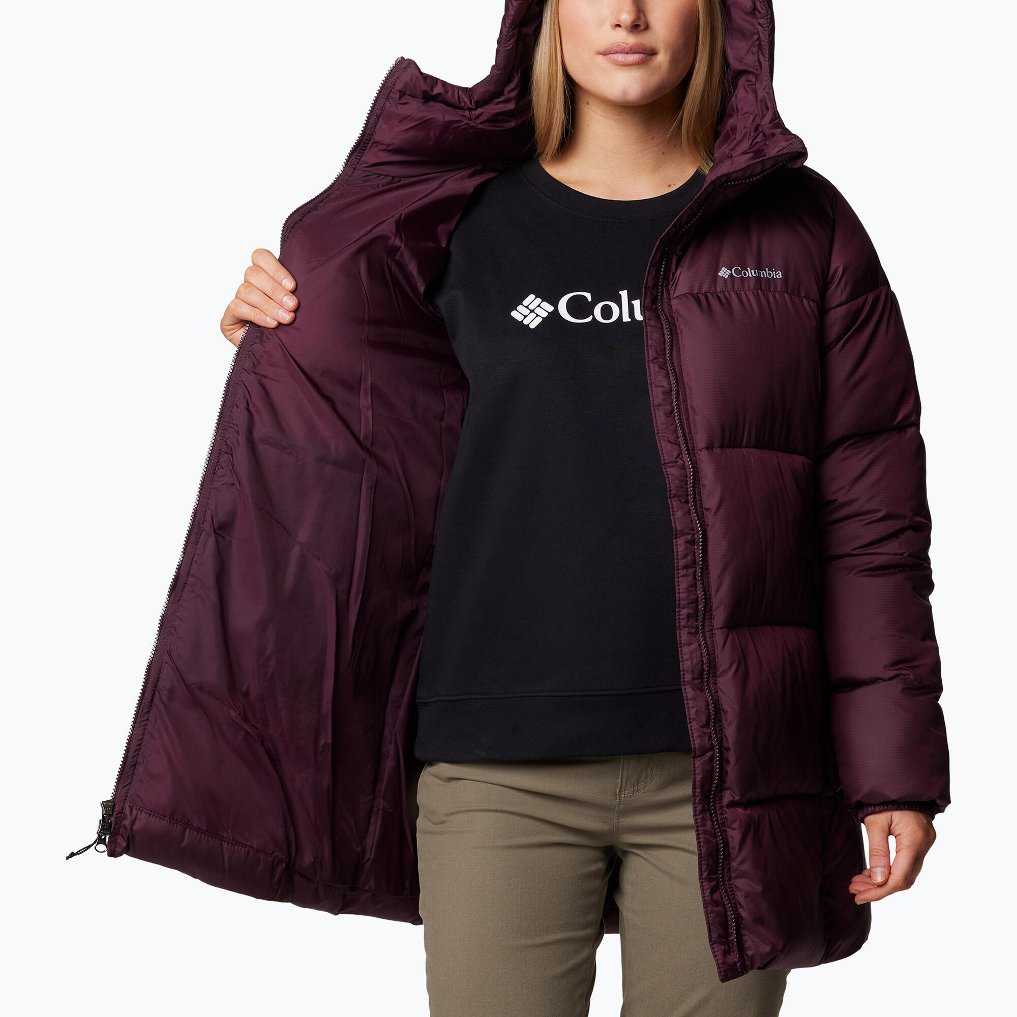 Kurtka damska Columbia Puffect II Mid Hooded 4/6