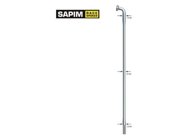 Sapim Strong Spokes 2,3/2,0 - black