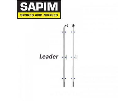 Szprycha Sapim Leader 13x186 mm ze stali nierdzewnej, 100 szt.